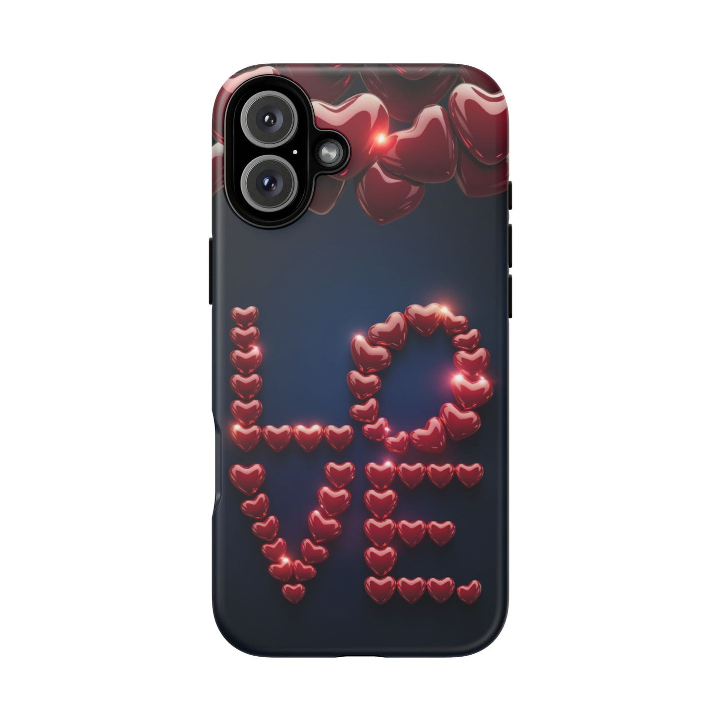 iPhone Case - Love Hearts Design