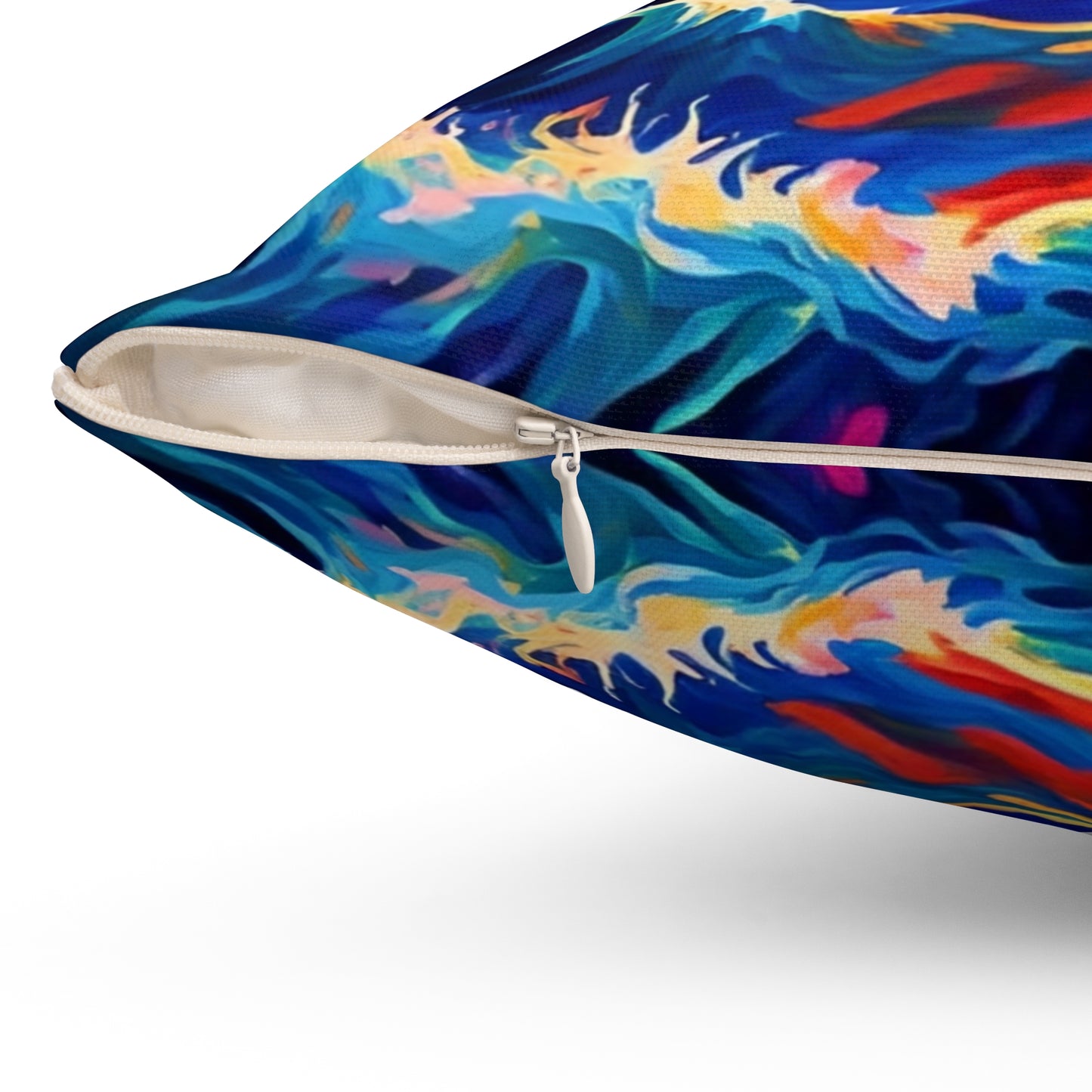 Sunset Sail Square Pillow
