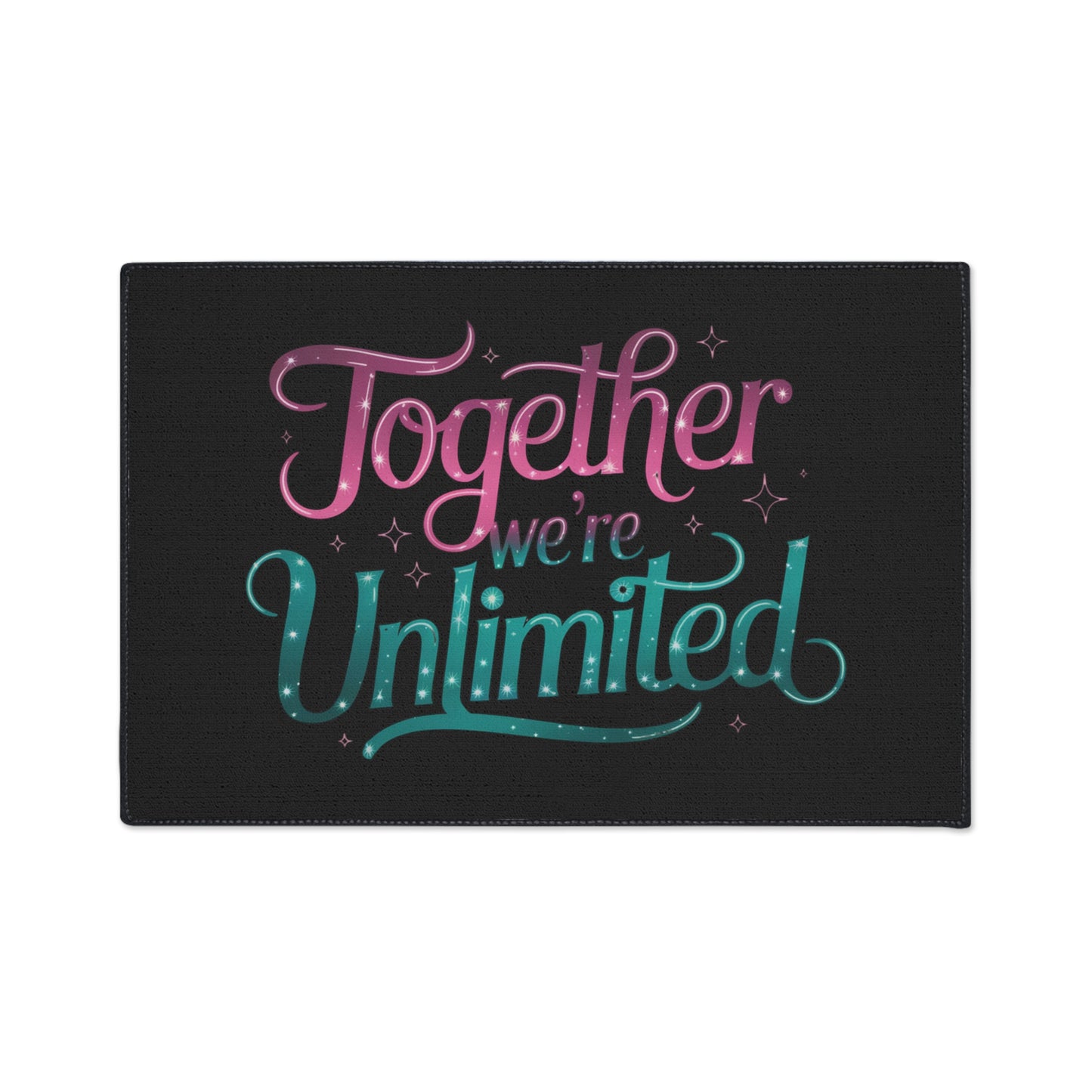 Floor Mat with Musical Quote Welcome Mat Door Mat Musical Home Decor