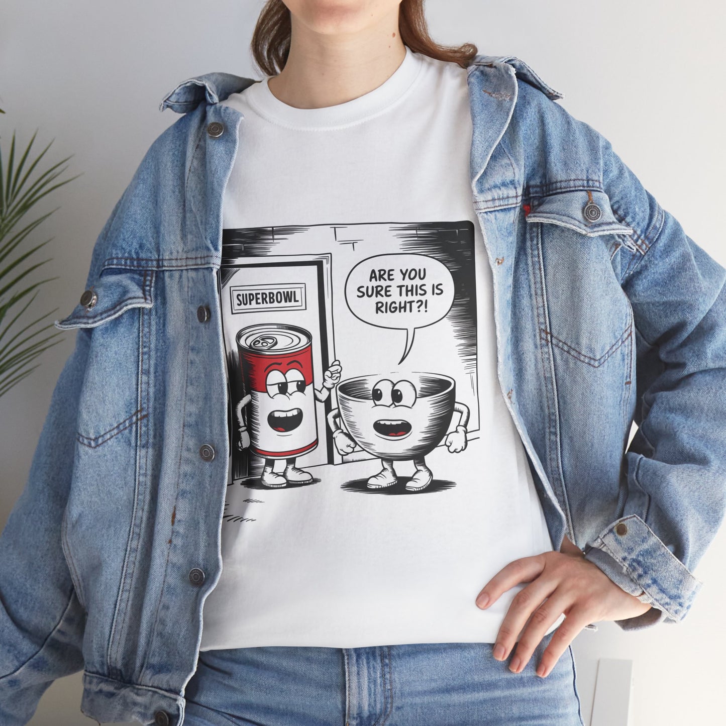 Comic Unisex Tee - Superbowl Design