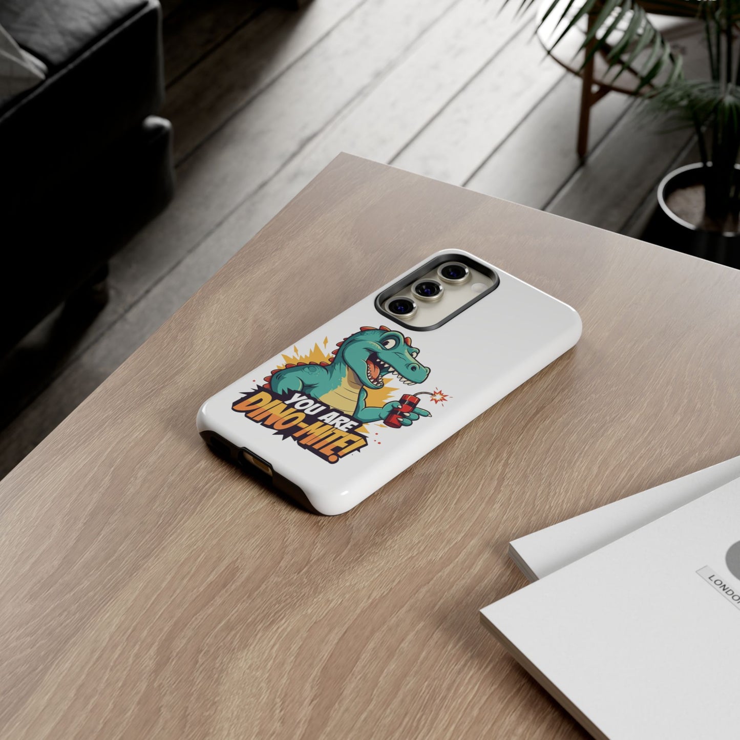 Phone Case - Dino-Mite Samsung Galaxy Tough Case