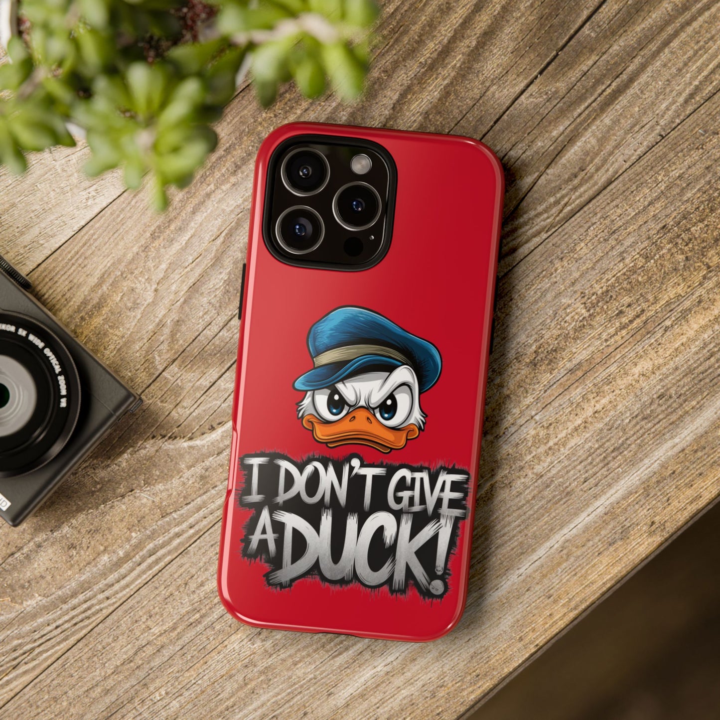 I Don't Give a Duck iPhone Case