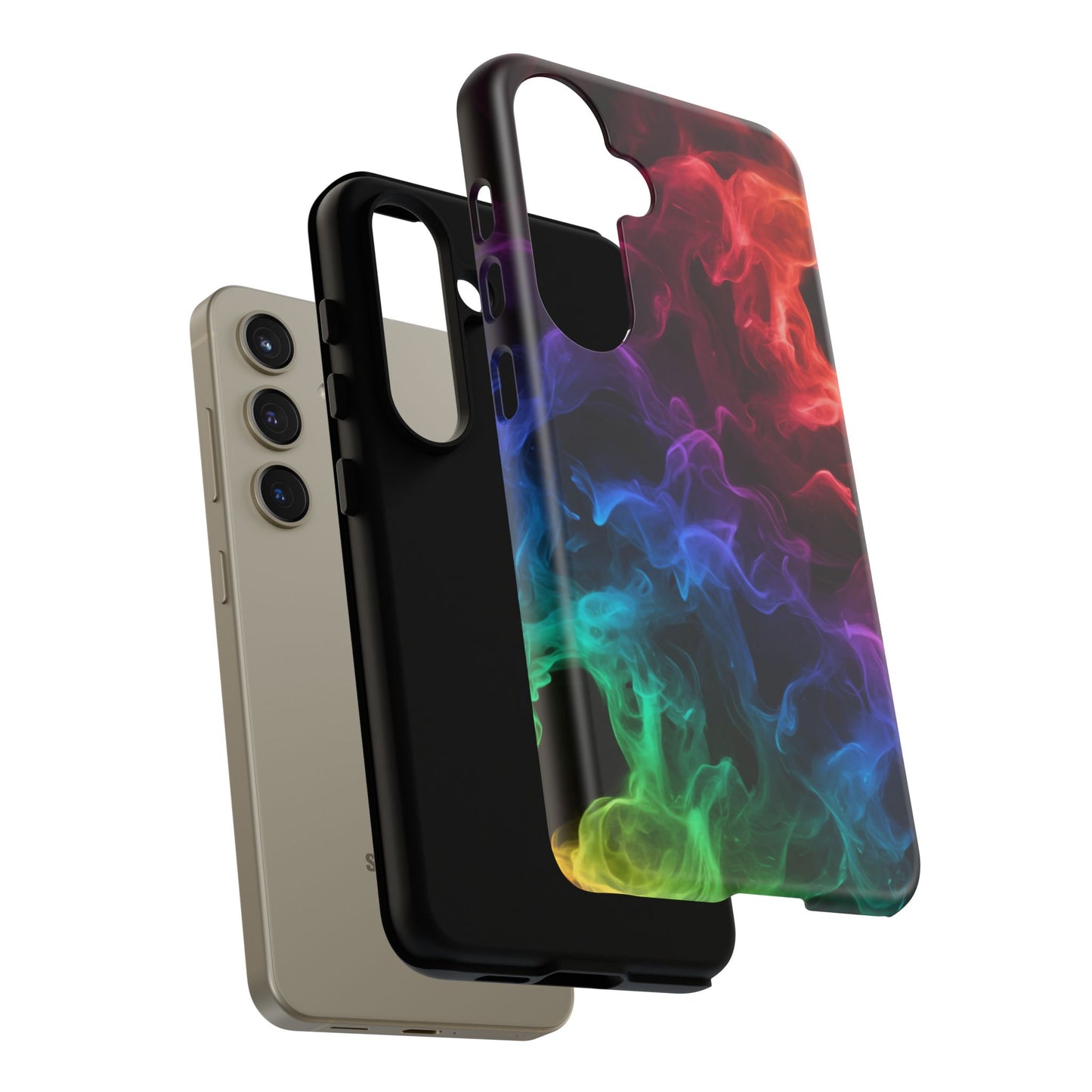 Samsung Tough Case - Colorful Smoke Design