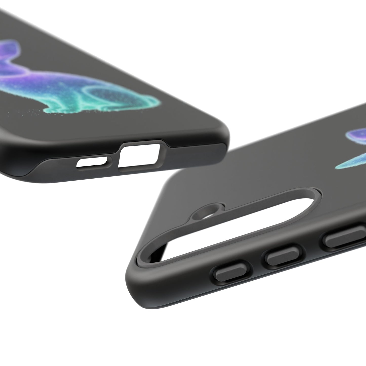 Samsung Case Bioluminescent Easter Bunny Design Easter Phone Case Easter Bunny Samsung Case Easter Accessory