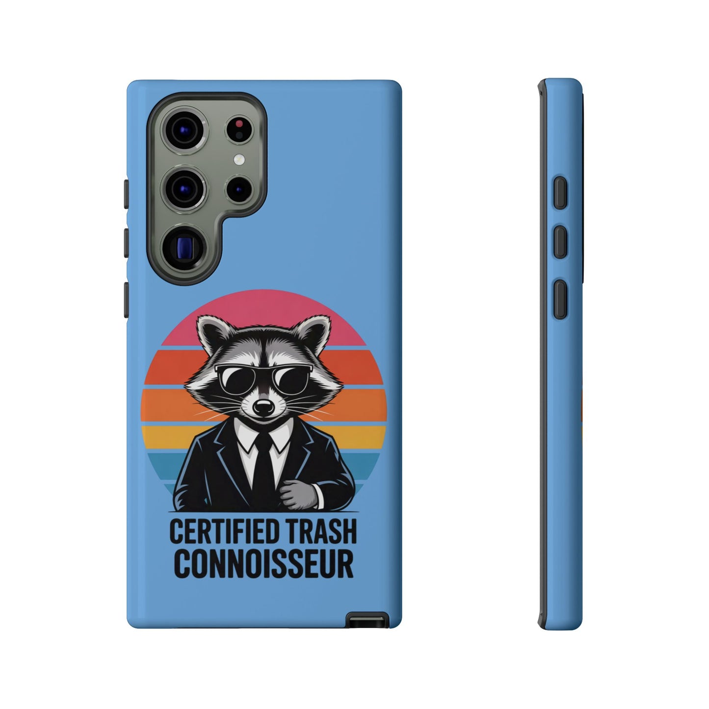 Certified Trash Connoisseur Phone Case - Fun & Stylish Protection for Animal Lovers