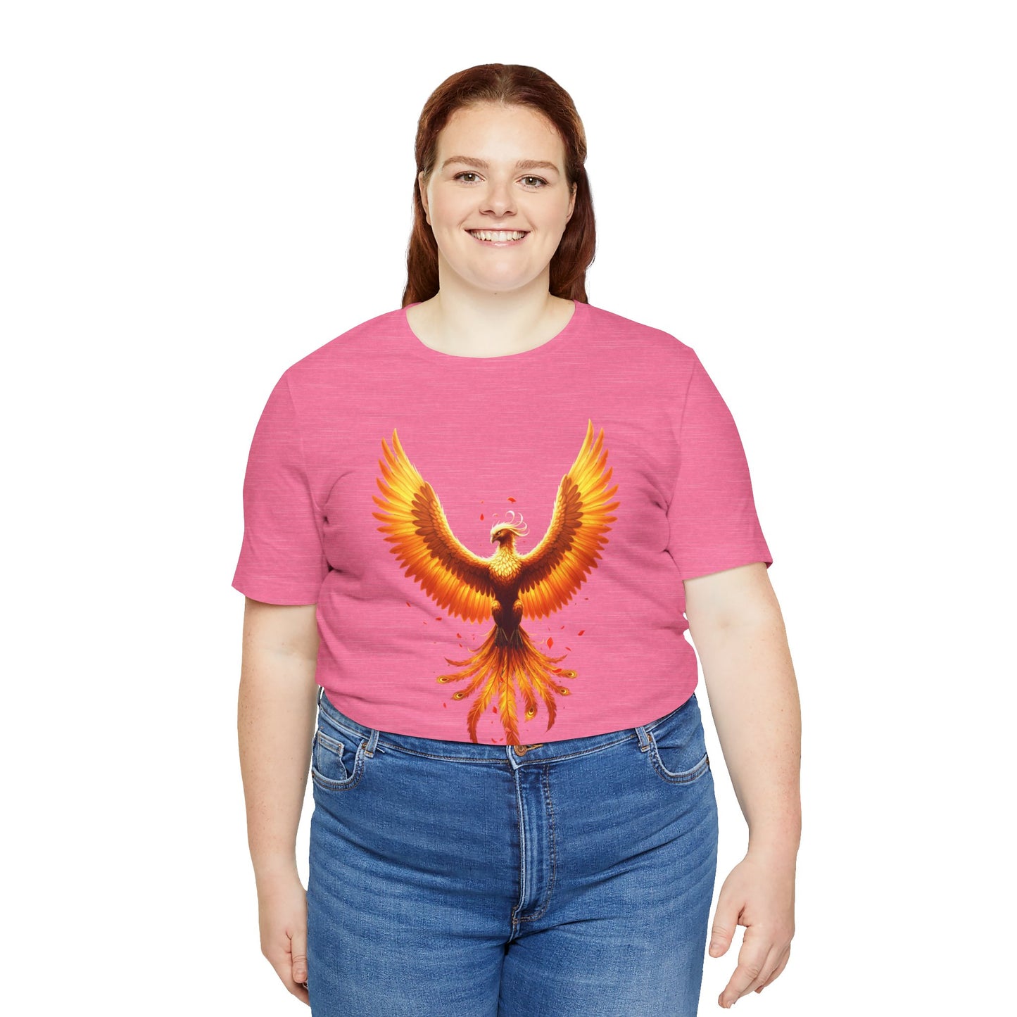Phoenix Rising Shirt • Fiery Phoenix Graphic Tee • Rebirth Transformation Myth Shirt • Firebird Art Tee • Unisex Gift Tee XS‑5XL