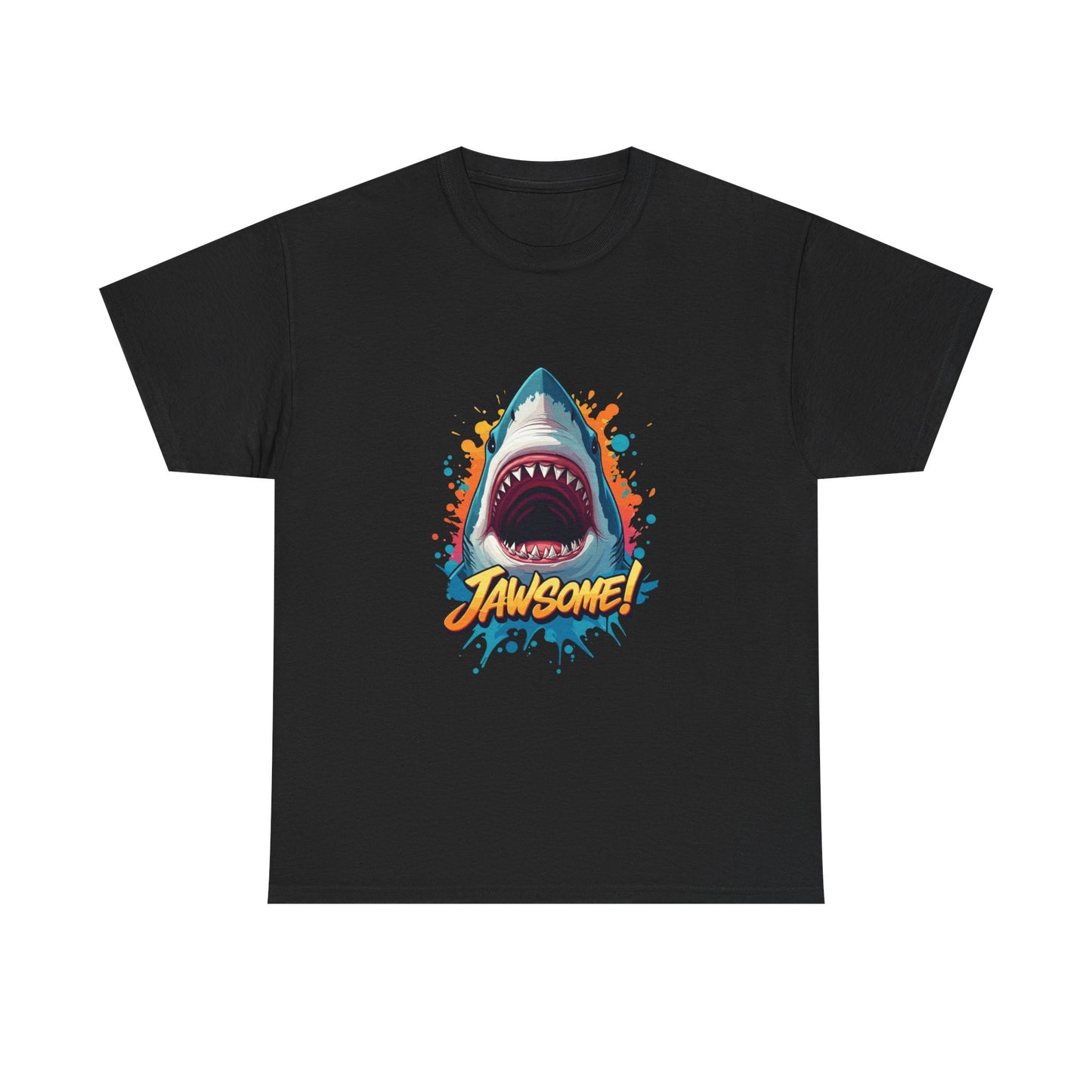 Jawsome Shark Graphic Tee | Fun Ocean Shark T-Shirt, Summer Beach Shirt, Shark Lover Gift, Trending Shark Week Apparel, Cute Marine Life Tee