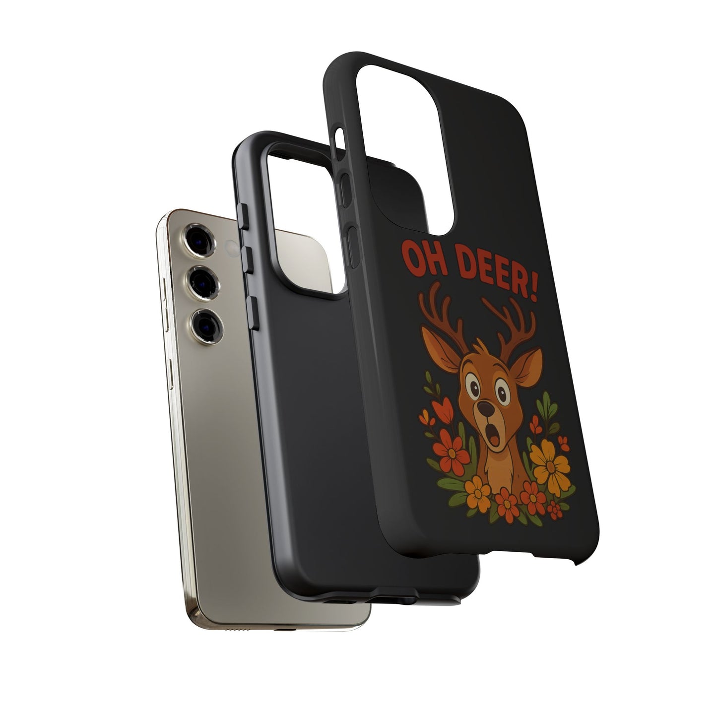 Samsung Phone Case Deer Galaxy Phone Case Nature Phone Accessory Gift for Animal Lovers Funny Case