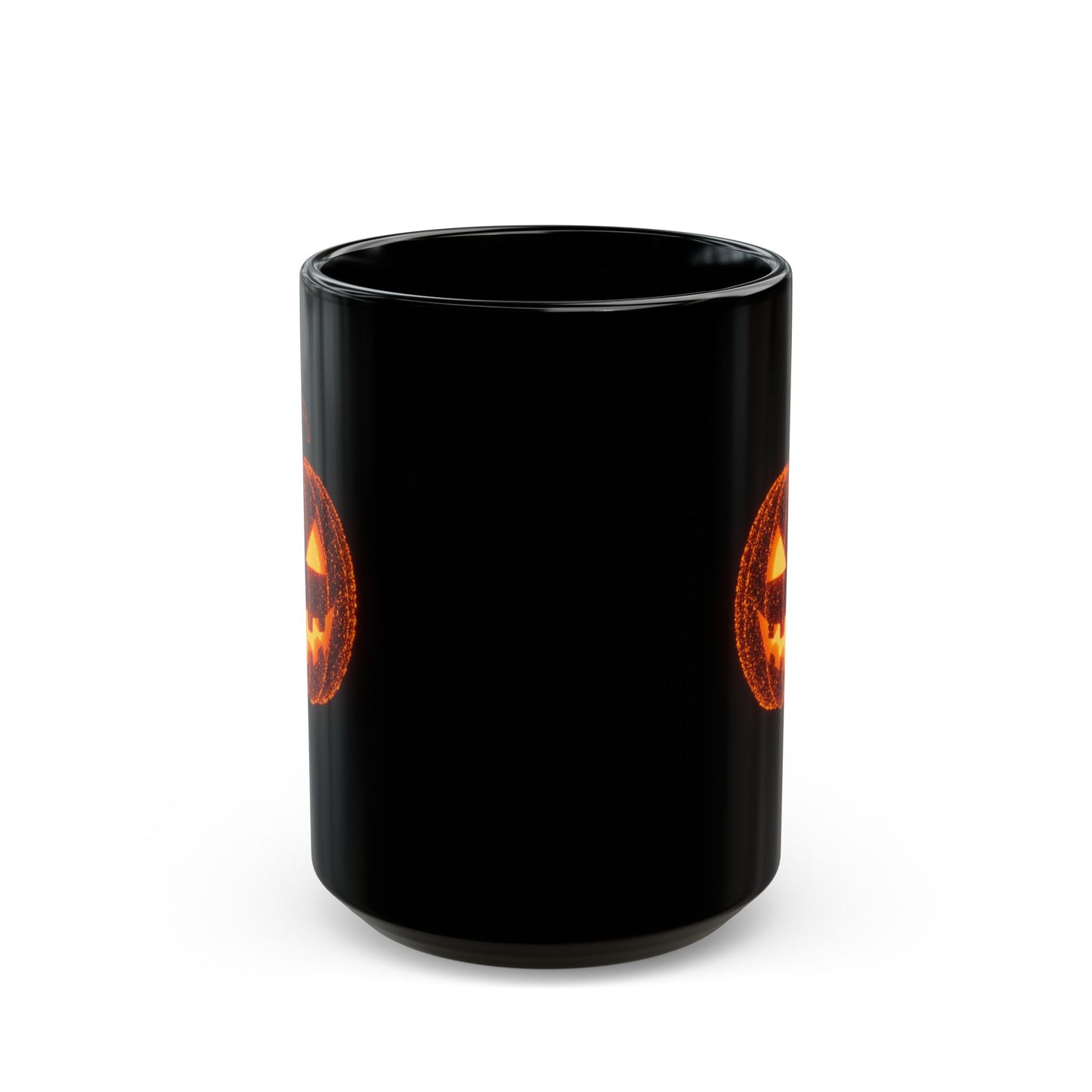 Glowing Jack-o'-Lantern Halloween Mug | Bioluminescent-Inspired Pumpkin Design | Spooky Coffee Cup | 11oz 15oz Fall Gift Idea