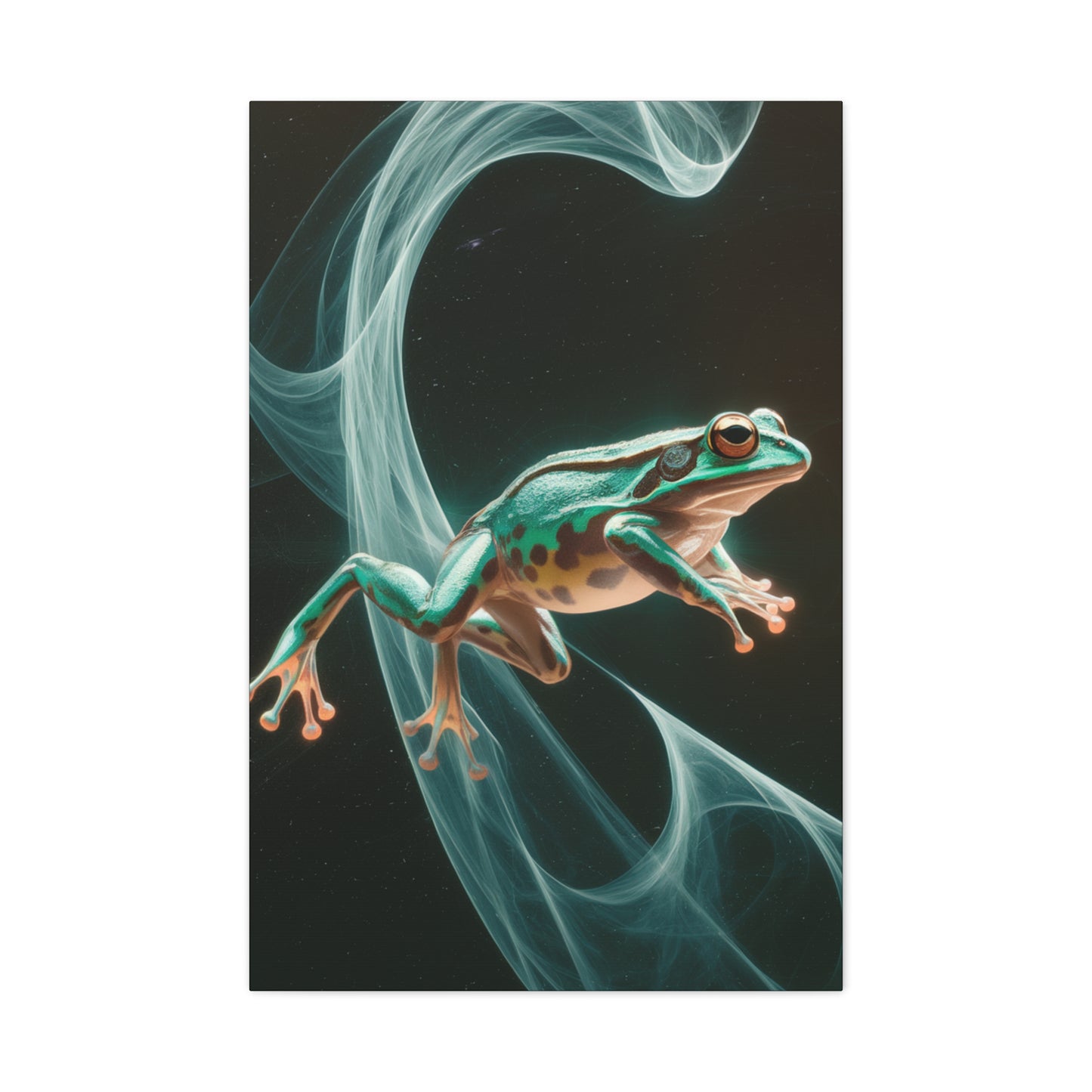 Canvas Print - Amazing Frog Design
