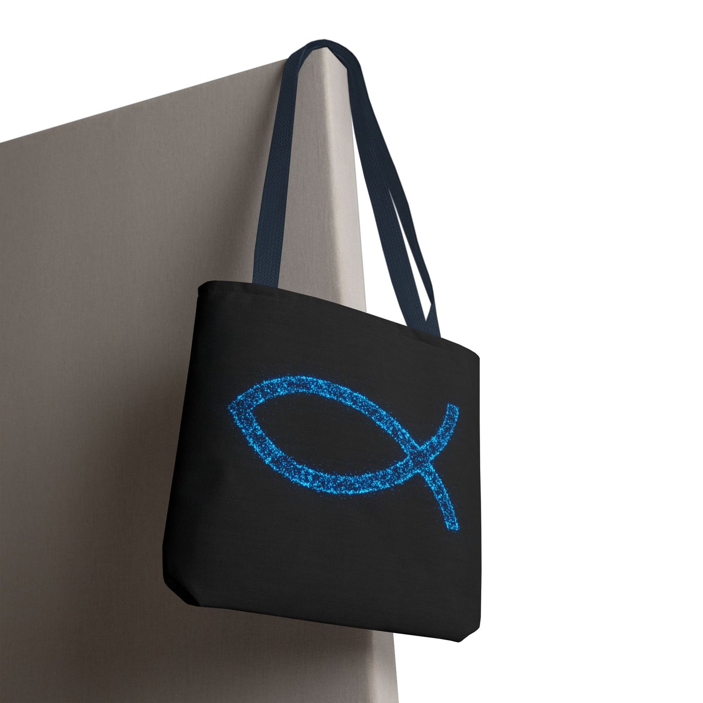 Sparkling Fish Symbol Tote Bag - Inspirational Vibes