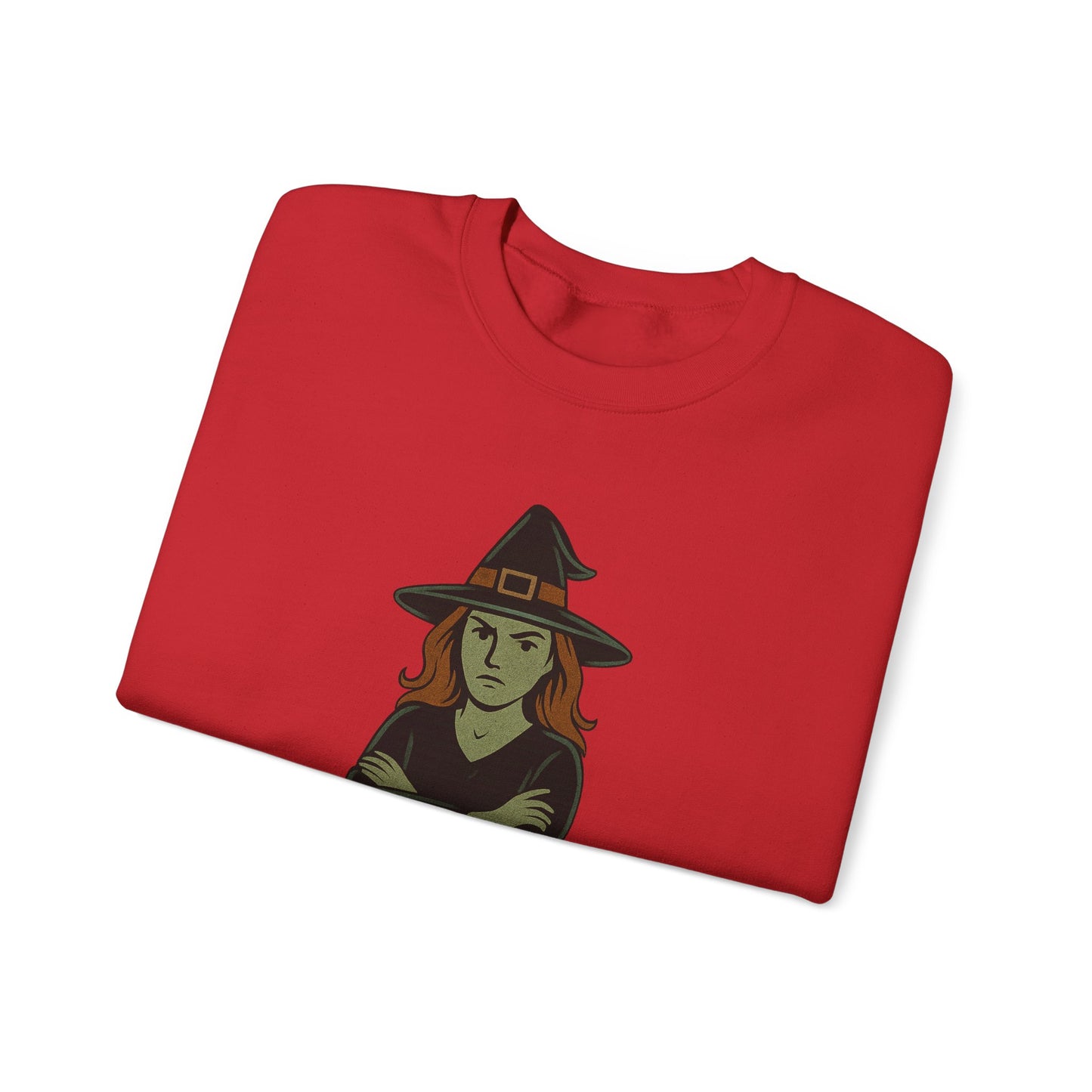 Resting Witch Face Sweatshirt, Funny Halloween Witch Crewneck, Spooky Season Sweatshirt, Fall Humor Graphic Pullover, Witchy Gift