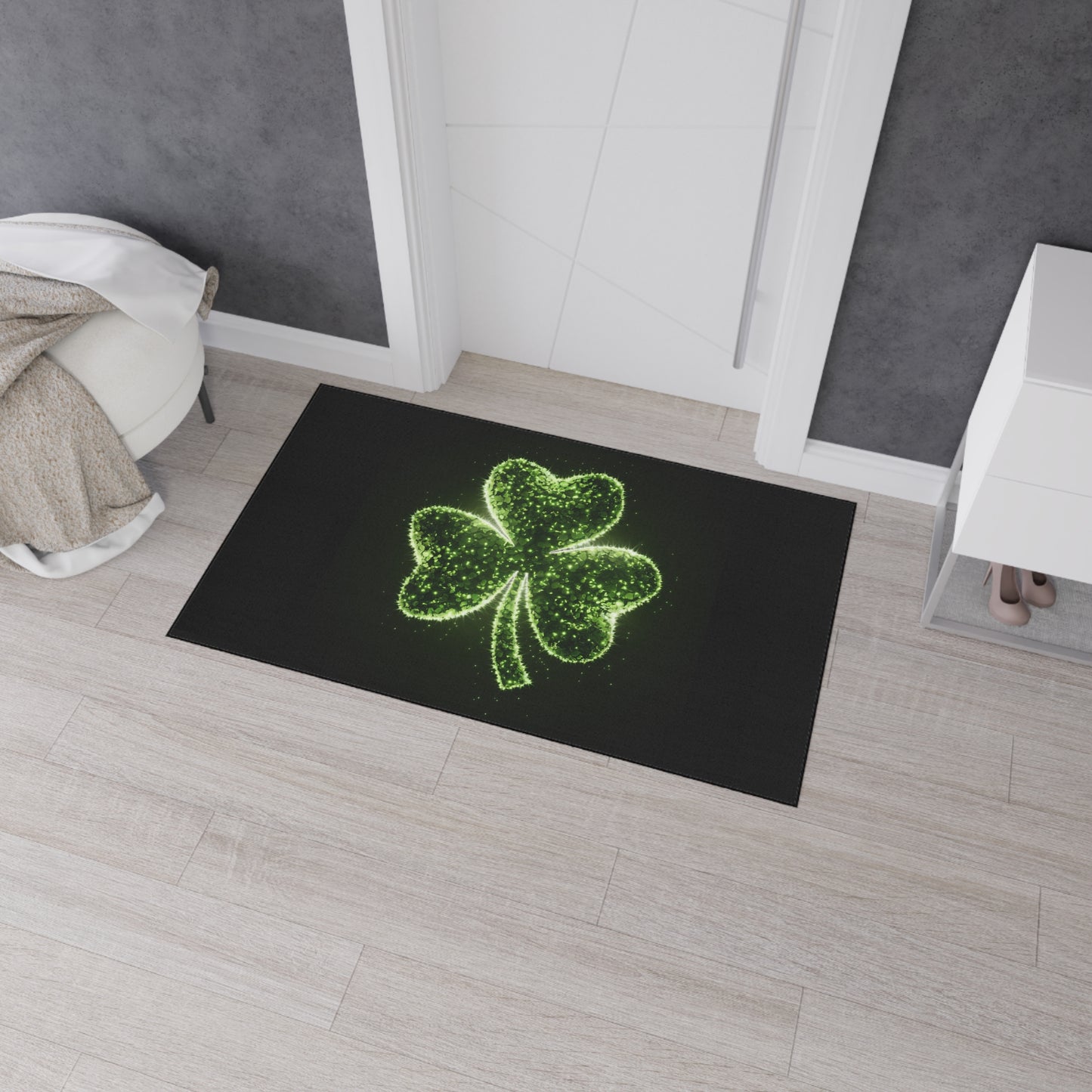 Floor Mat - Shamrock Design