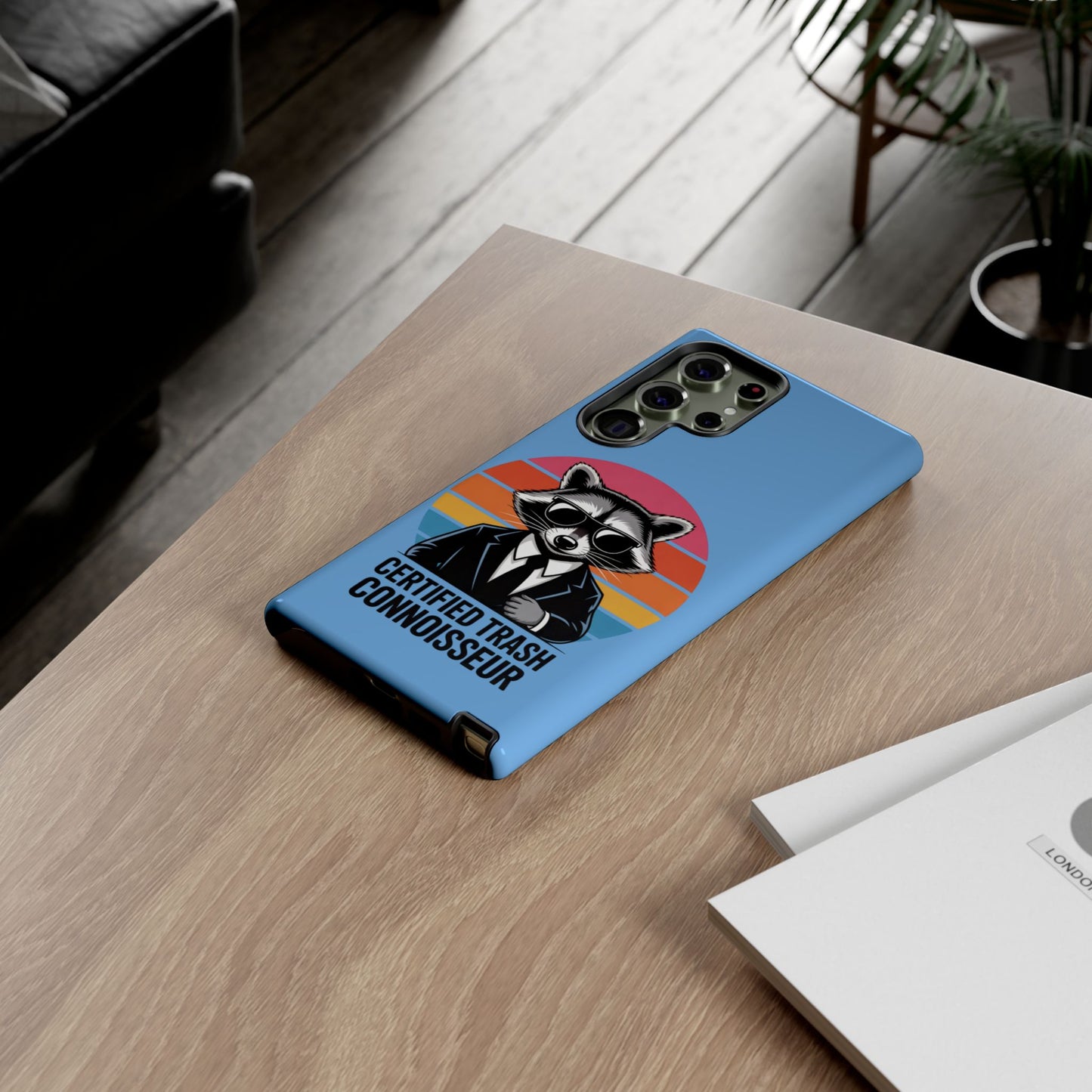 Certified Trash Connoisseur Phone Case - Fun & Stylish Protection for Animal Lovers