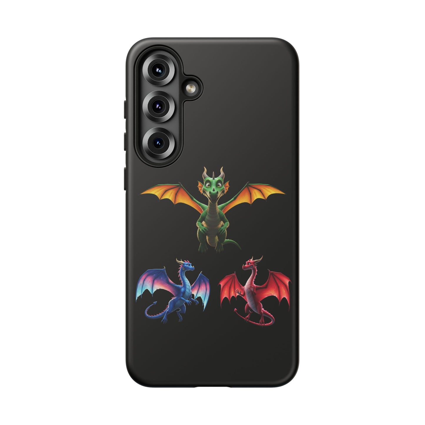 Protective Dragon Phone Case for Samsung Galaxy - Fantasy Art Durable Cover - Bookish Mythical Gift for Teens & Adults Twilight Aesthetic