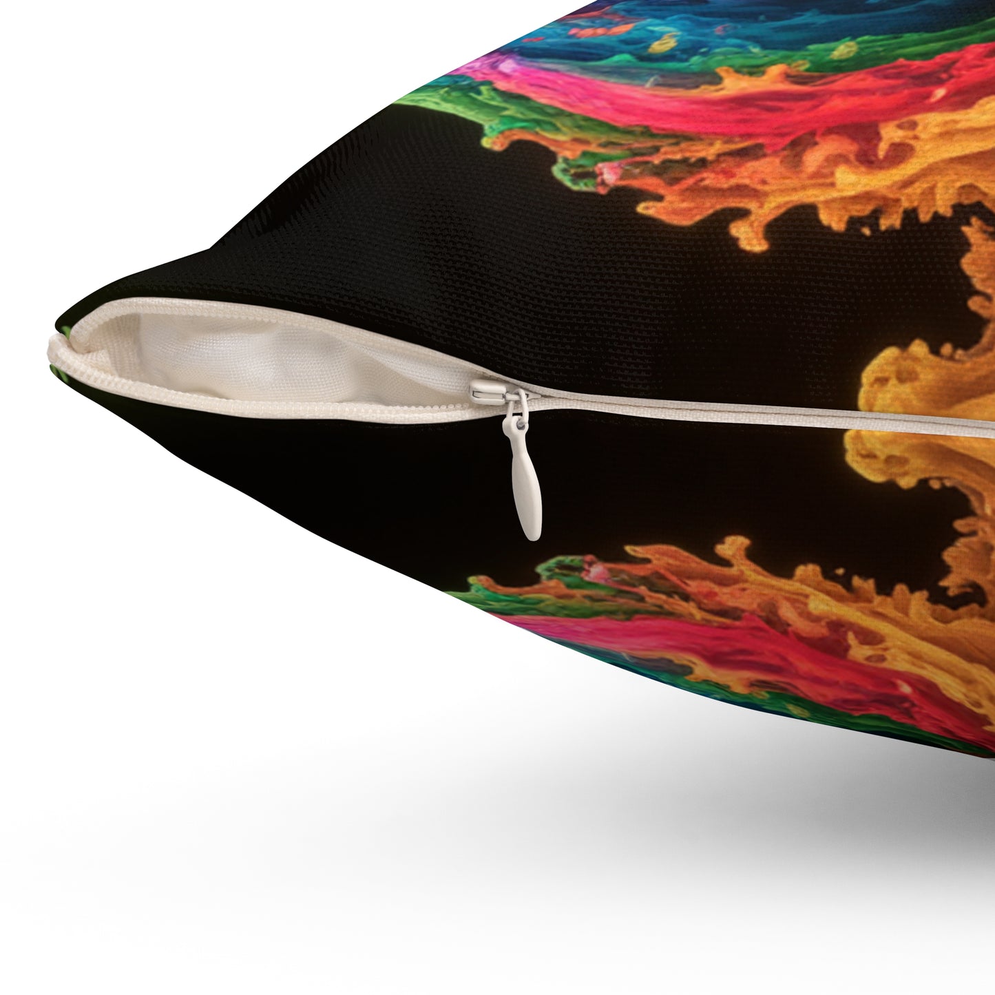 Colorful Swirl Pillow