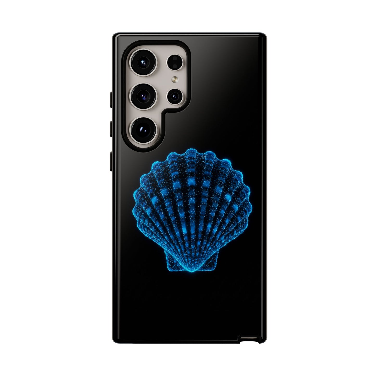 Samsung Phone Case Bioluminescent Shell Design Nautical Phone Case Beach Accessory