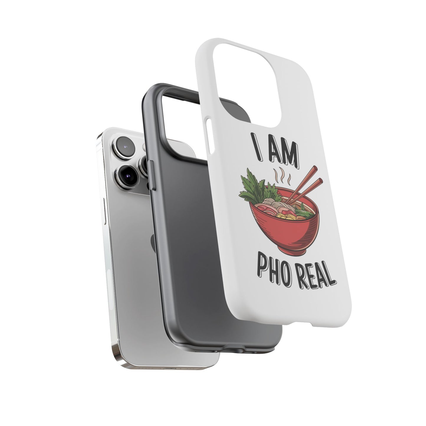 Pho Real Tough Phone Case Pho iPhone Case Foodie Phone Case