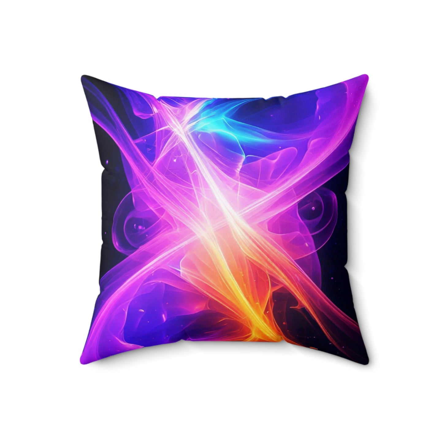 Color Splash Square Pillow