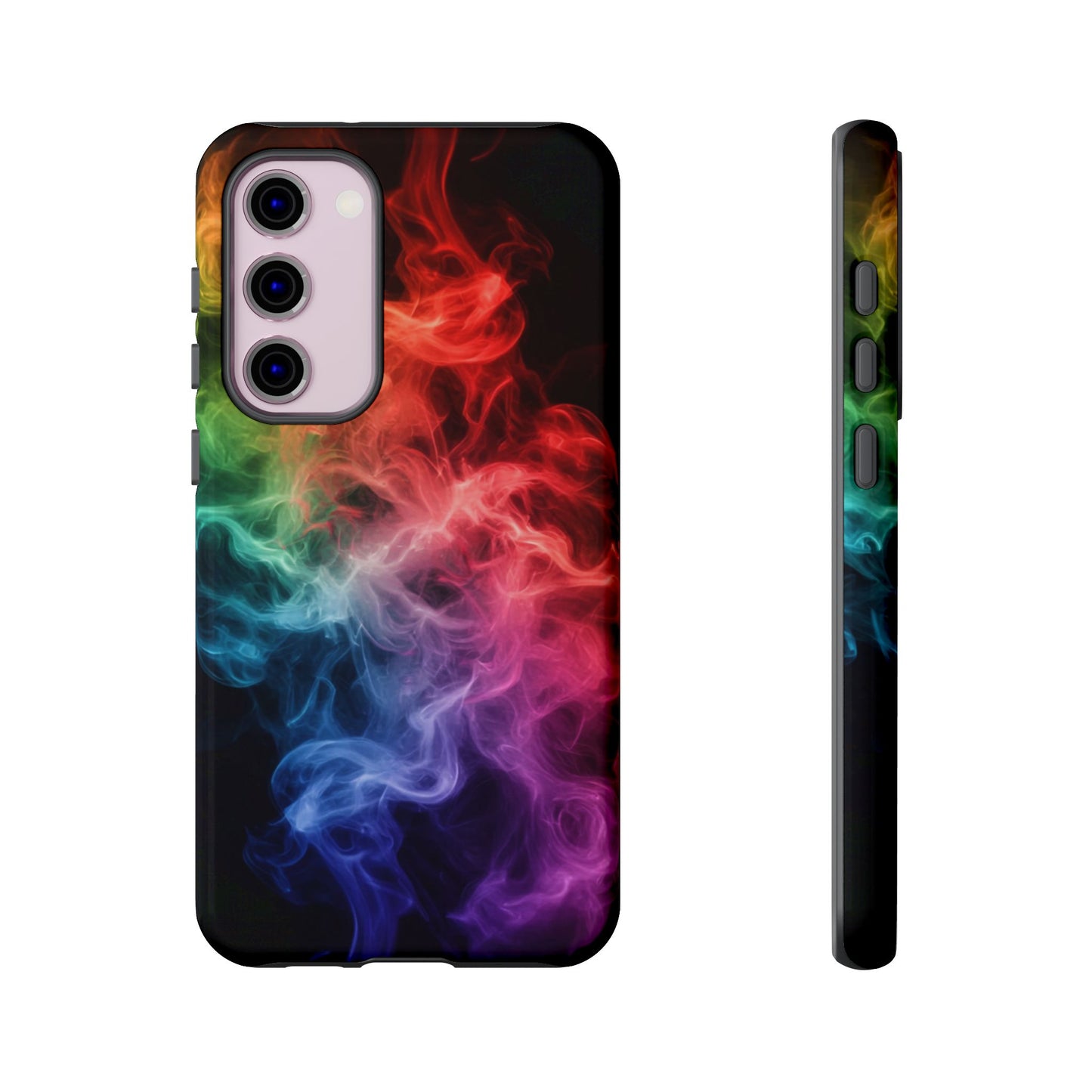 Samsung Galaxy Tough Case with Colorful Smoke Design