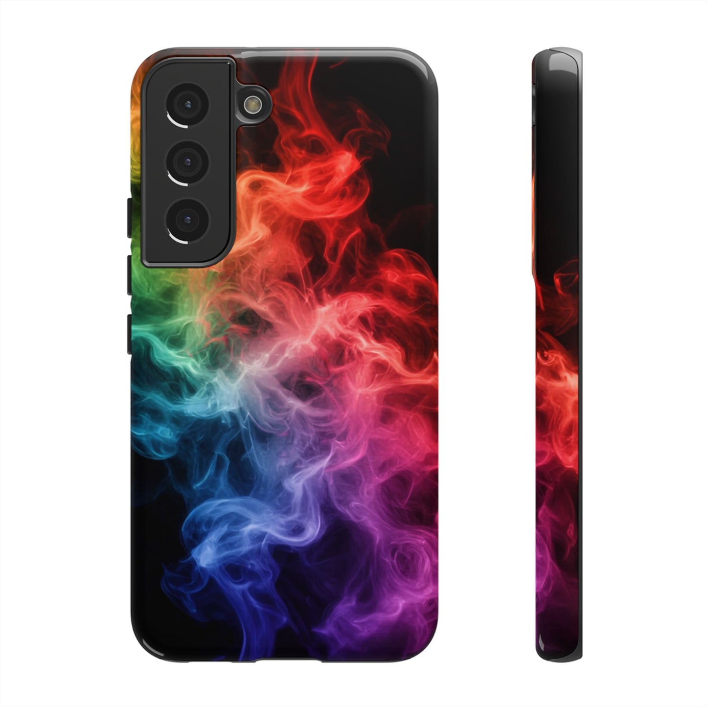 Samsung Galaxy Tough Case with Colorful Smoke Design