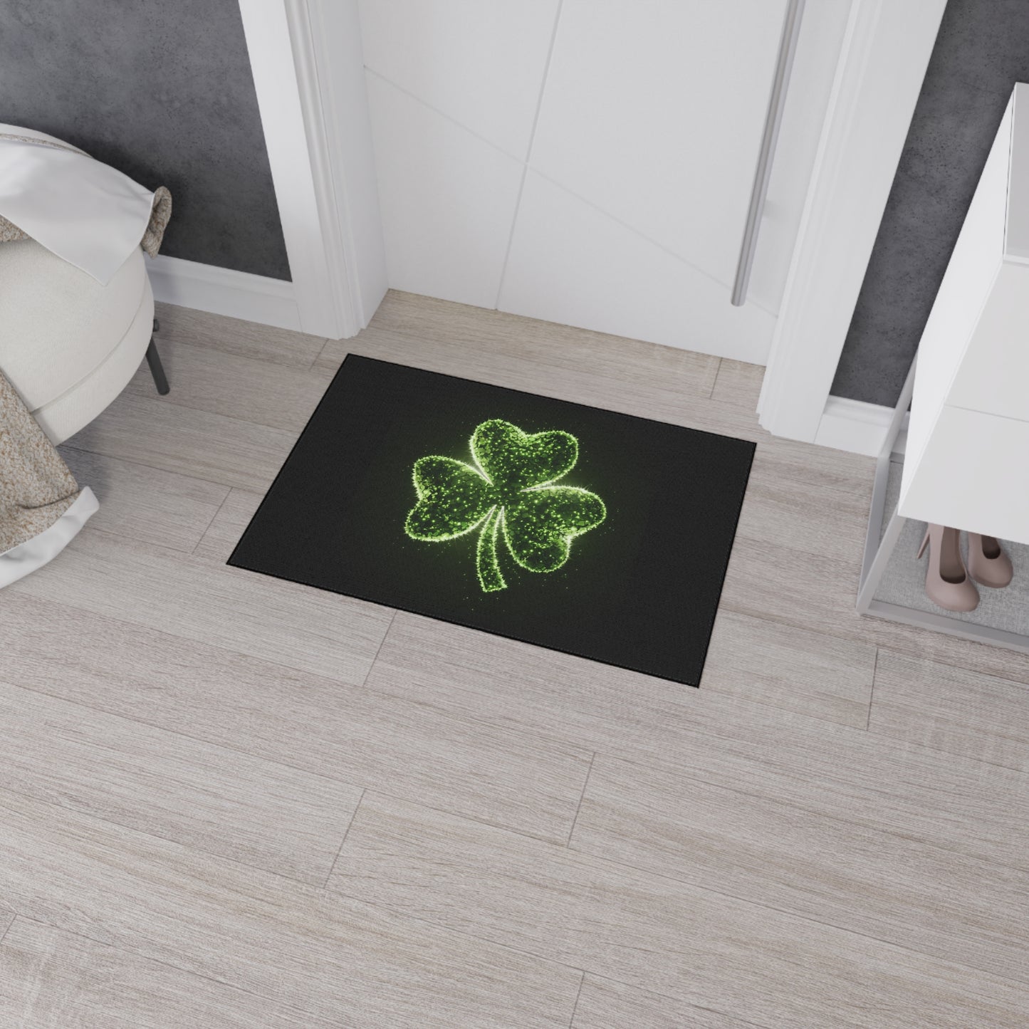 Floor Mat - Shamrock Design