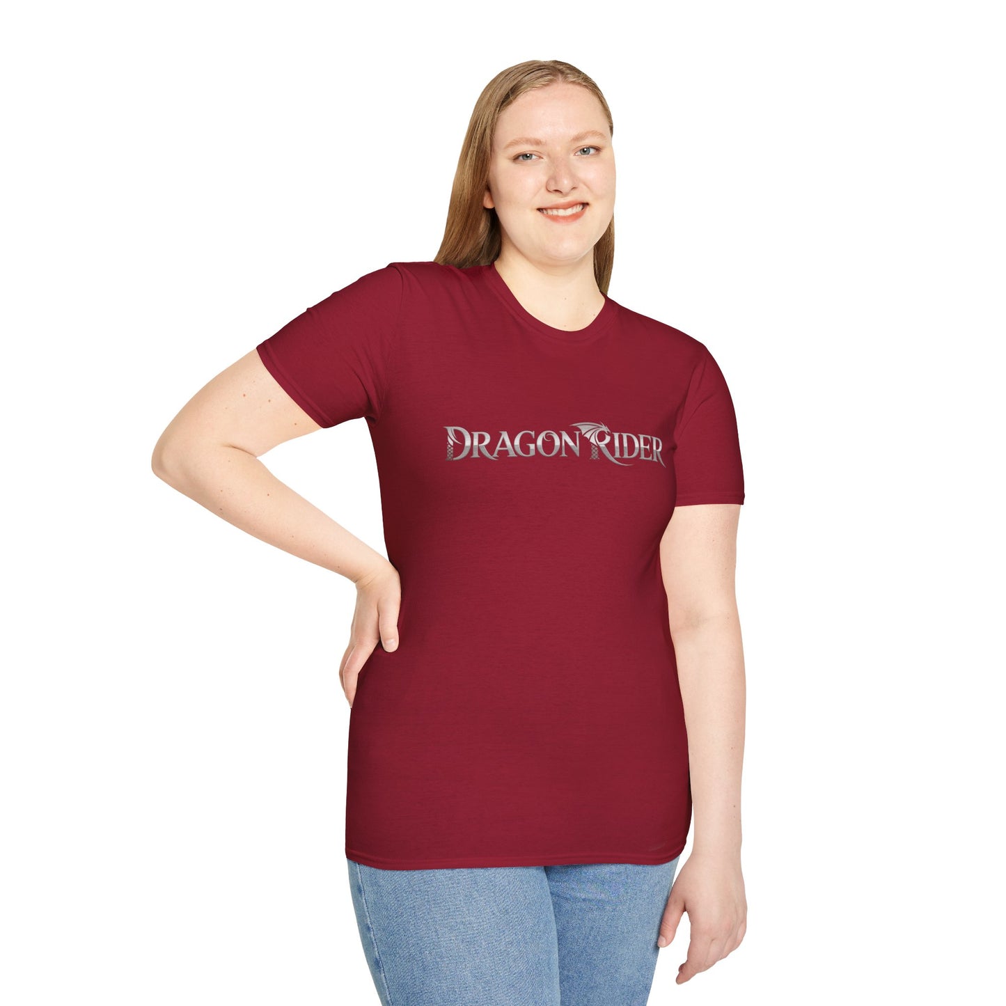 Dragon Rider T-Shirt | Fantasy Dragon Graphic Tee | Unisex Nerdy Shirt | Gamer Gift | Medieval Mythical Shirt | Cosplay Style Tee