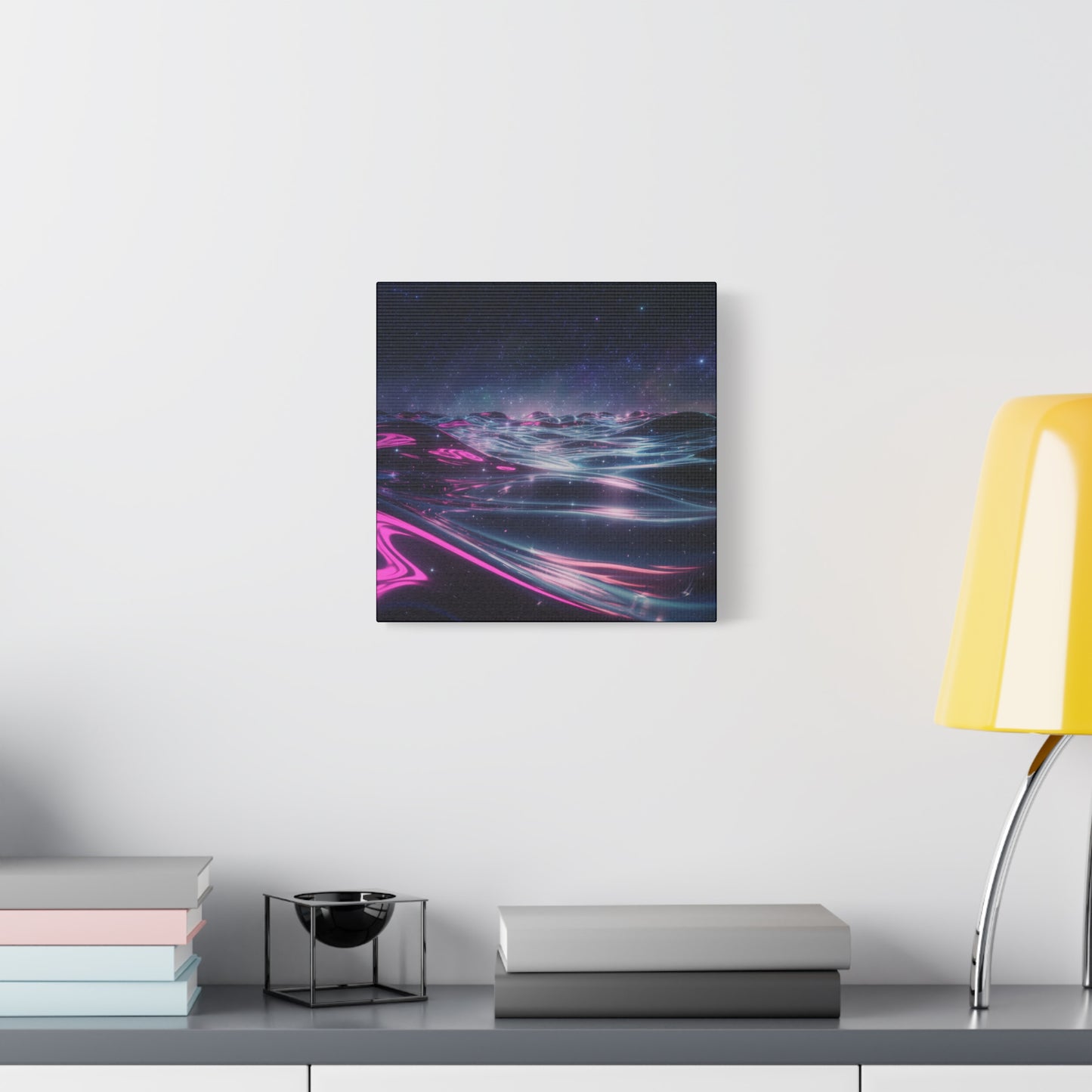 Canvas Print - Galactic Ocean under Night Sky Design