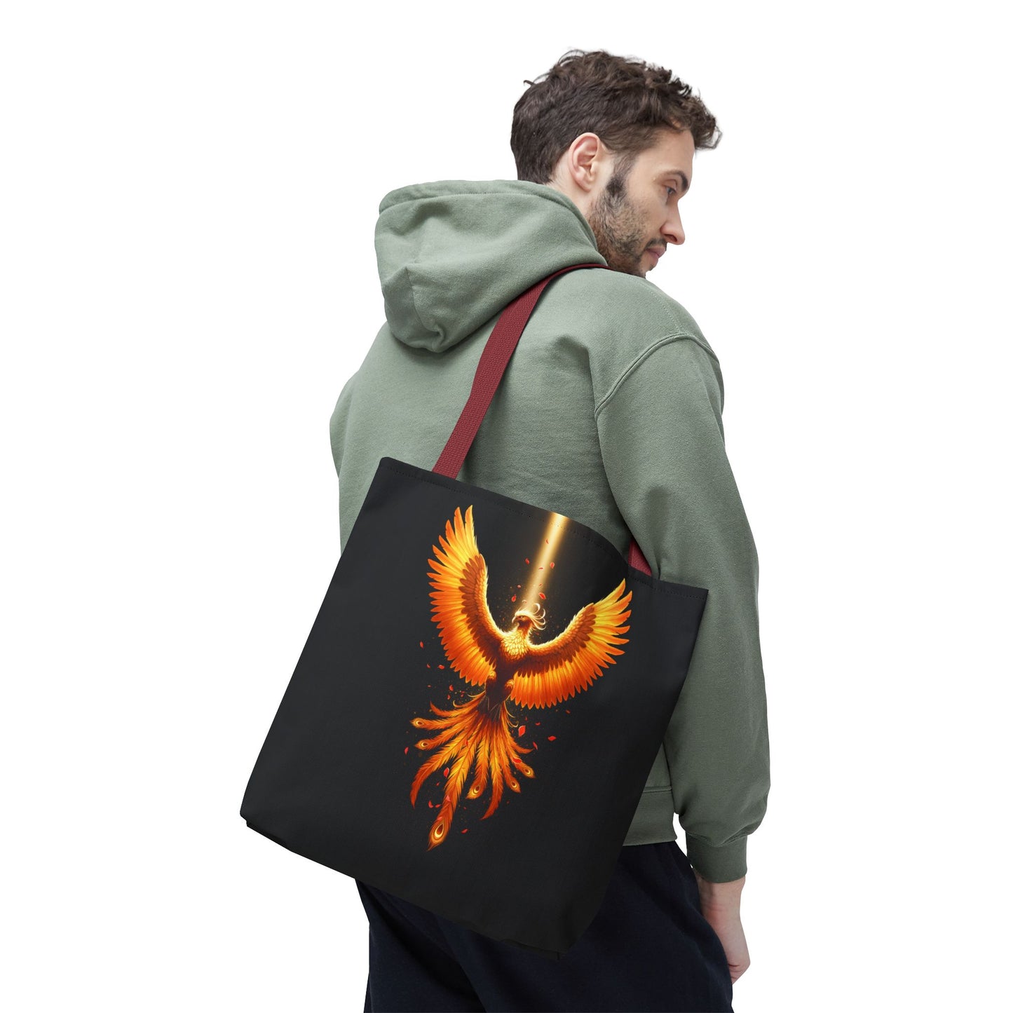 Majestic Phoenix Tote Bag - Empowerment & Inspiration Phoenix Bag Legendary Tote