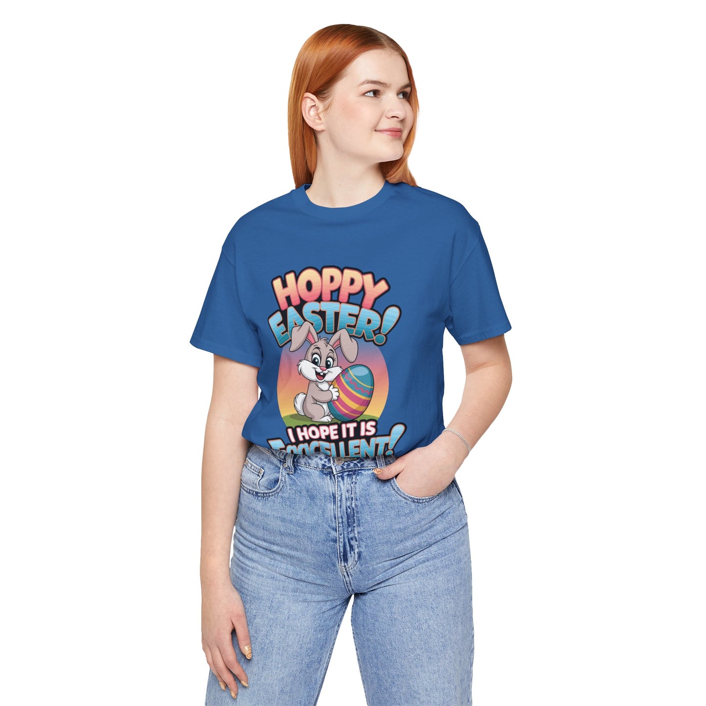 Happy Easter Unisex Tee Easter Shirt Easter Bunny T Shirt Easter Apparel Easter Bunny Outfit