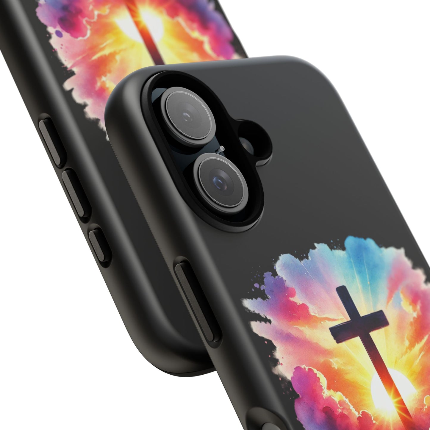 Inspirational Cross iPhone Case Christian Phone Case Easter iPhone Case Faith Based Case Easter iPhone Case