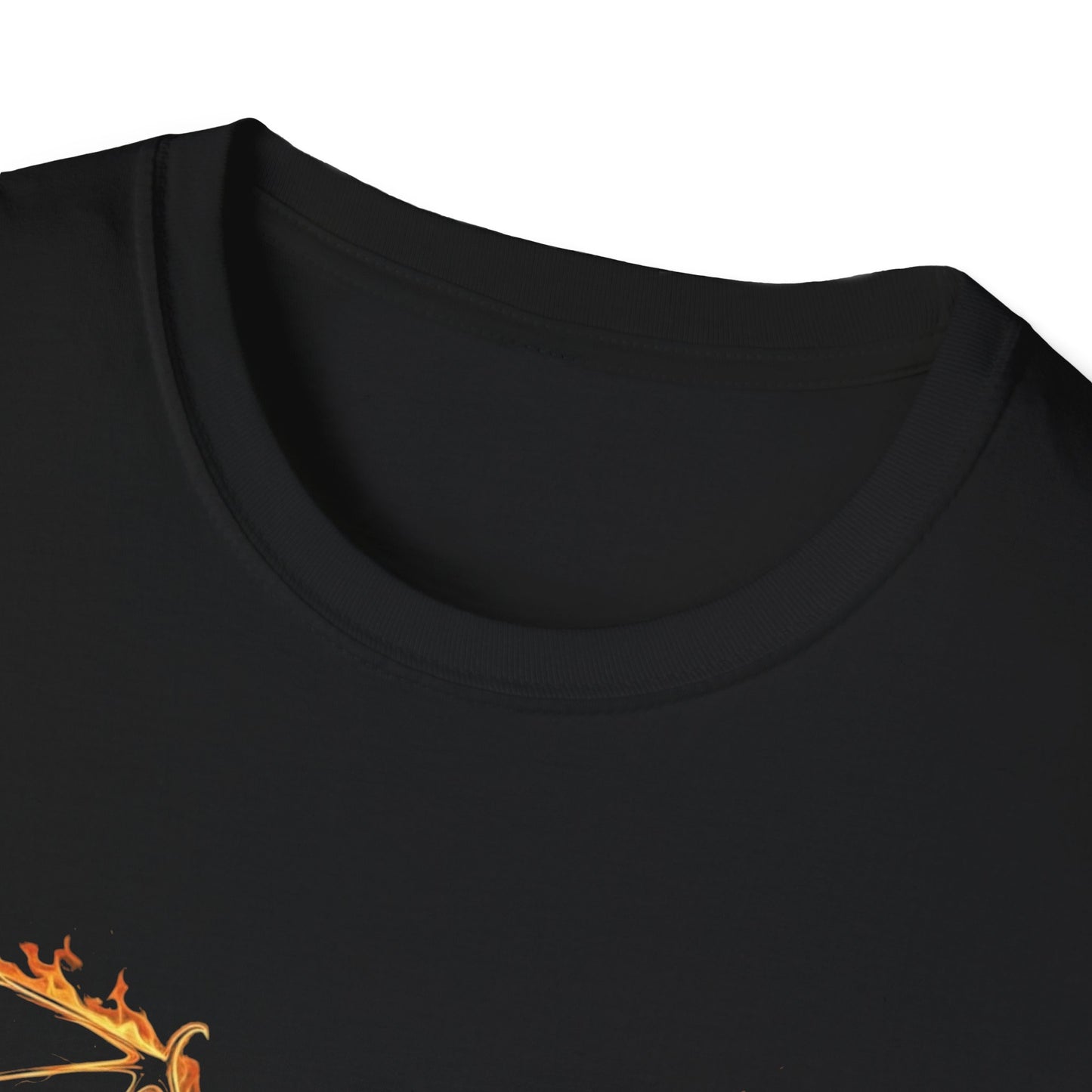 Flaming Bat T-Shirt | Fire Bat Gothic Graphic Tee | Halloween Creature Shirt | Fantasy Bat Design | Metalcore Dark Aesthetic Shirt