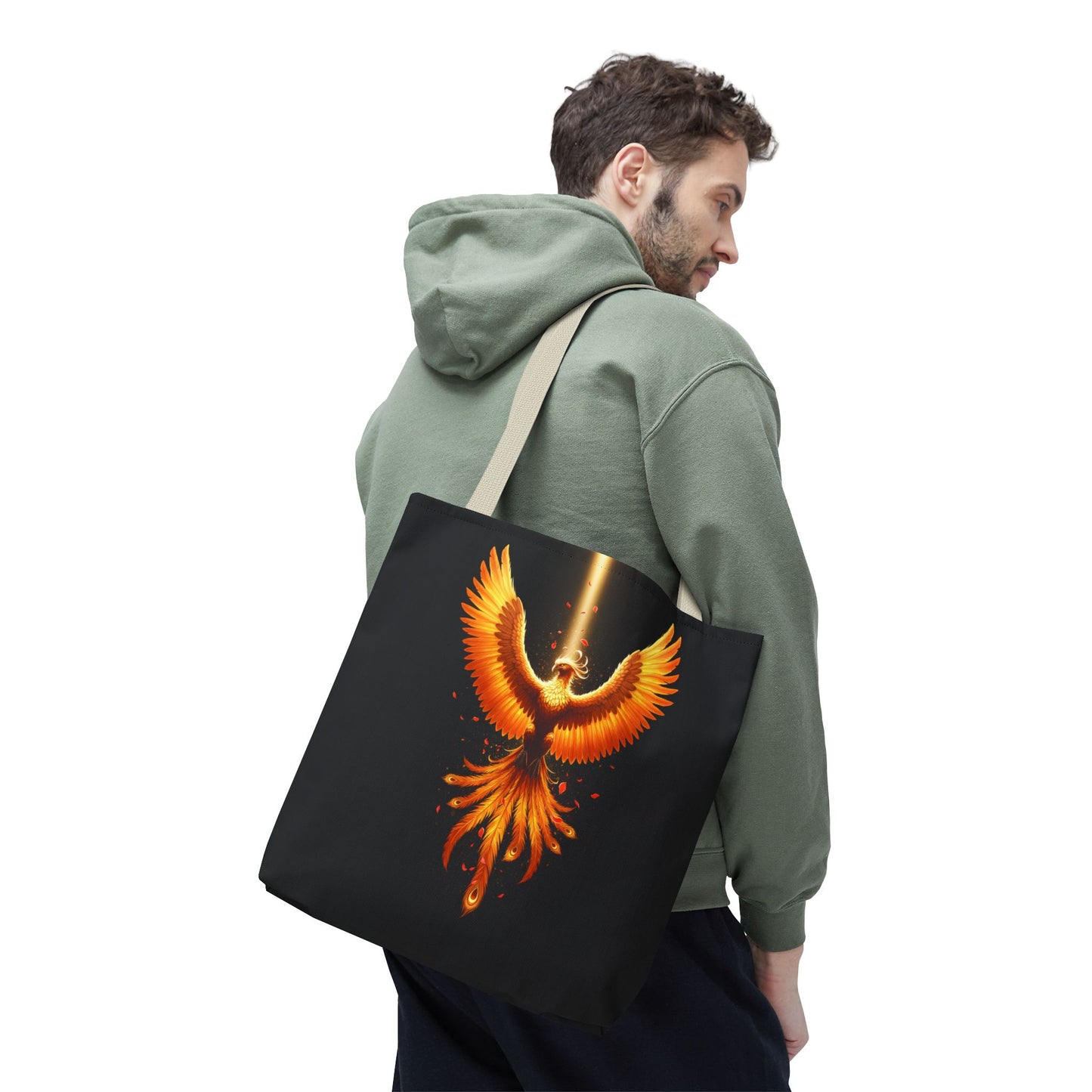 Majestic Phoenix Tote Bag - Empowerment & Inspiration Phoenix Bag Legendary Tote
