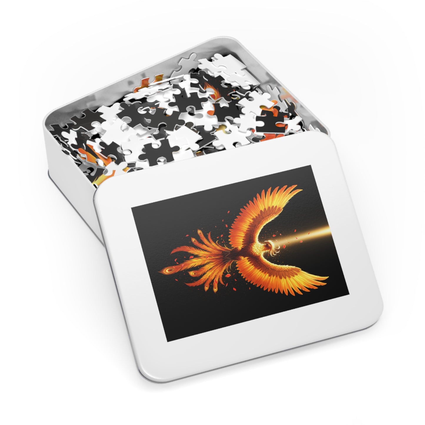 Phoenix Rising Jigsaw Puzzle Phoenix Game Mythical Puzzle Family Game