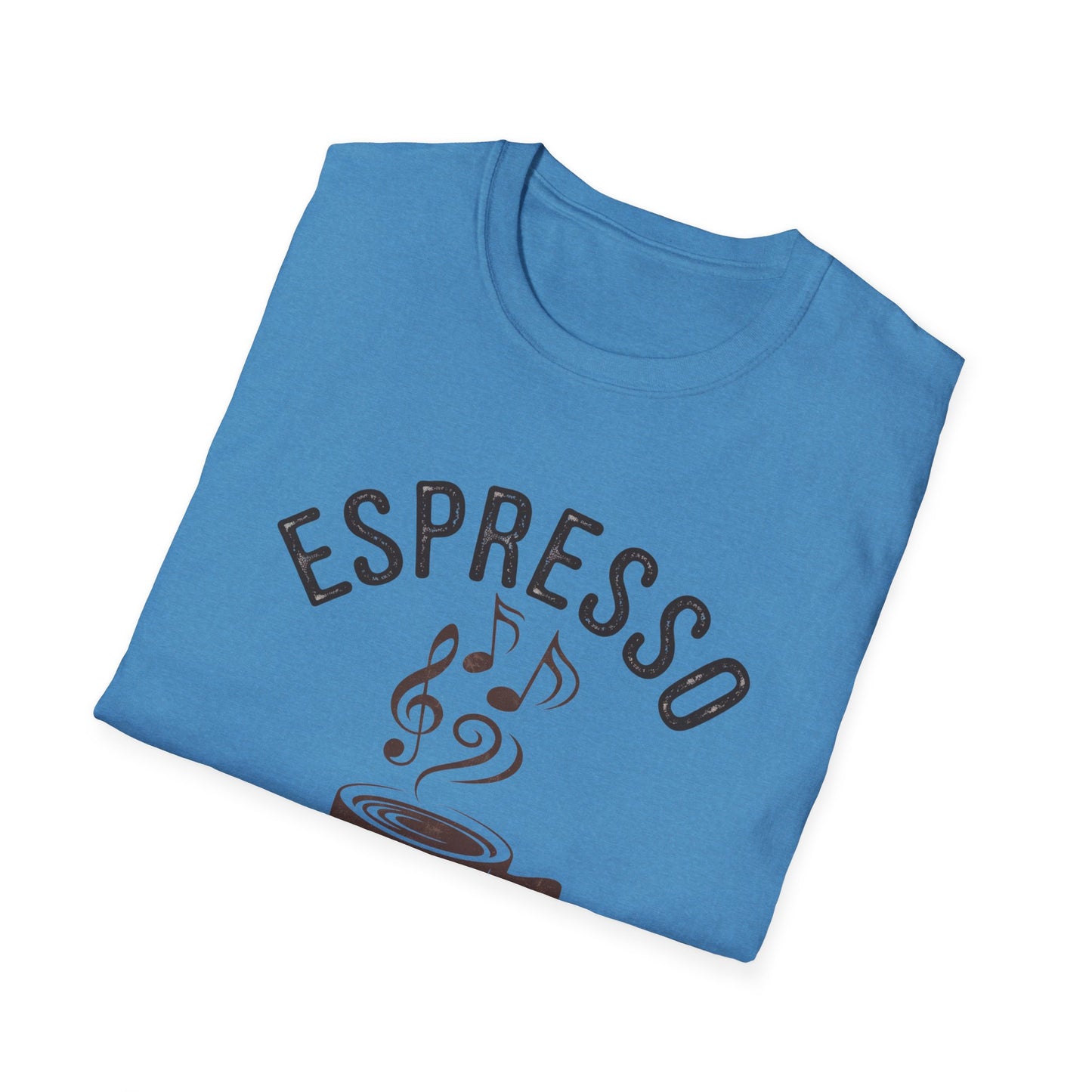 Espresso Yourself T‑Shirt • Funny Coffee Pun Graphic Tee • Musical Espresso Shirt • Caffeine Lover Gift • Coffee Humor Tee for Baristas