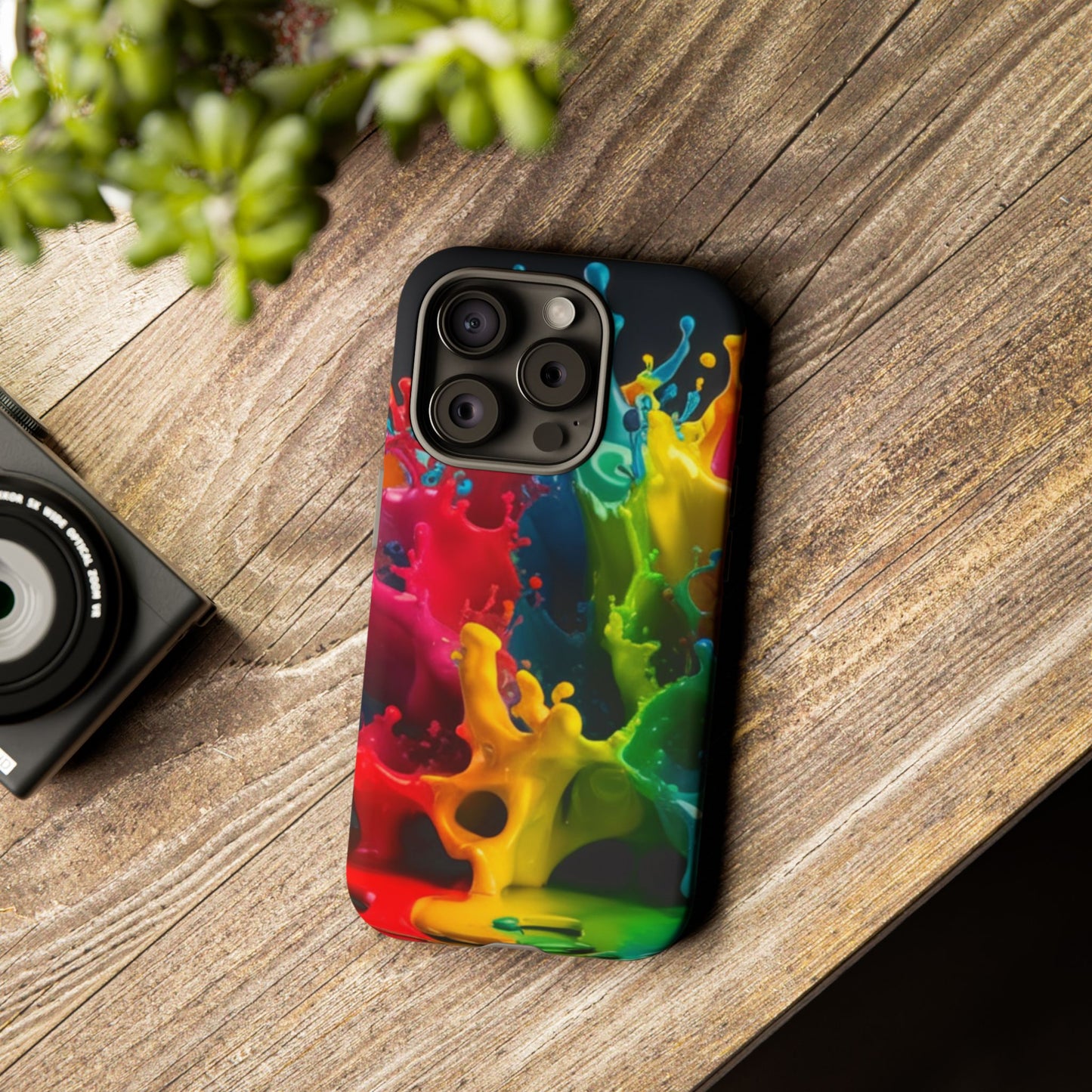 Vibrant Splash iPhone Case - Color Burst iPhone Case