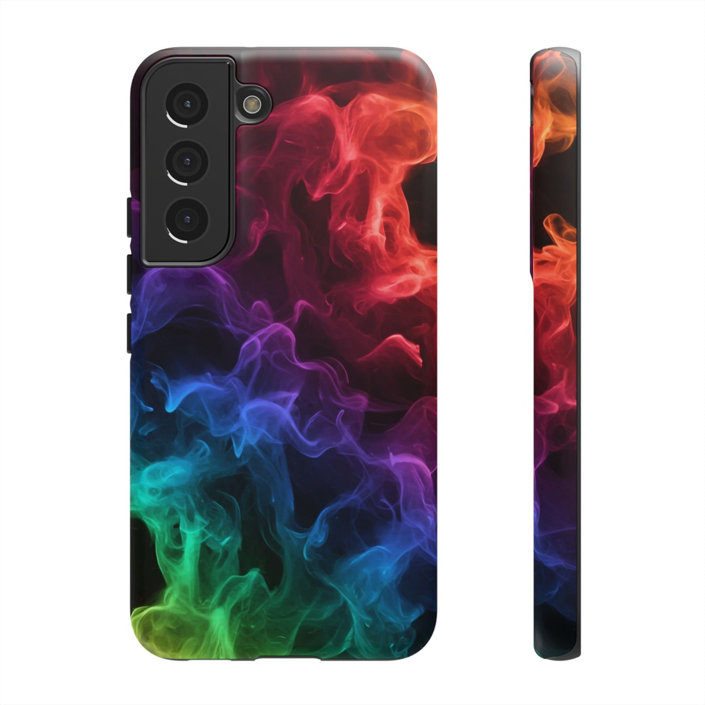 Samsung Tough Case - Colorful Smoke Design