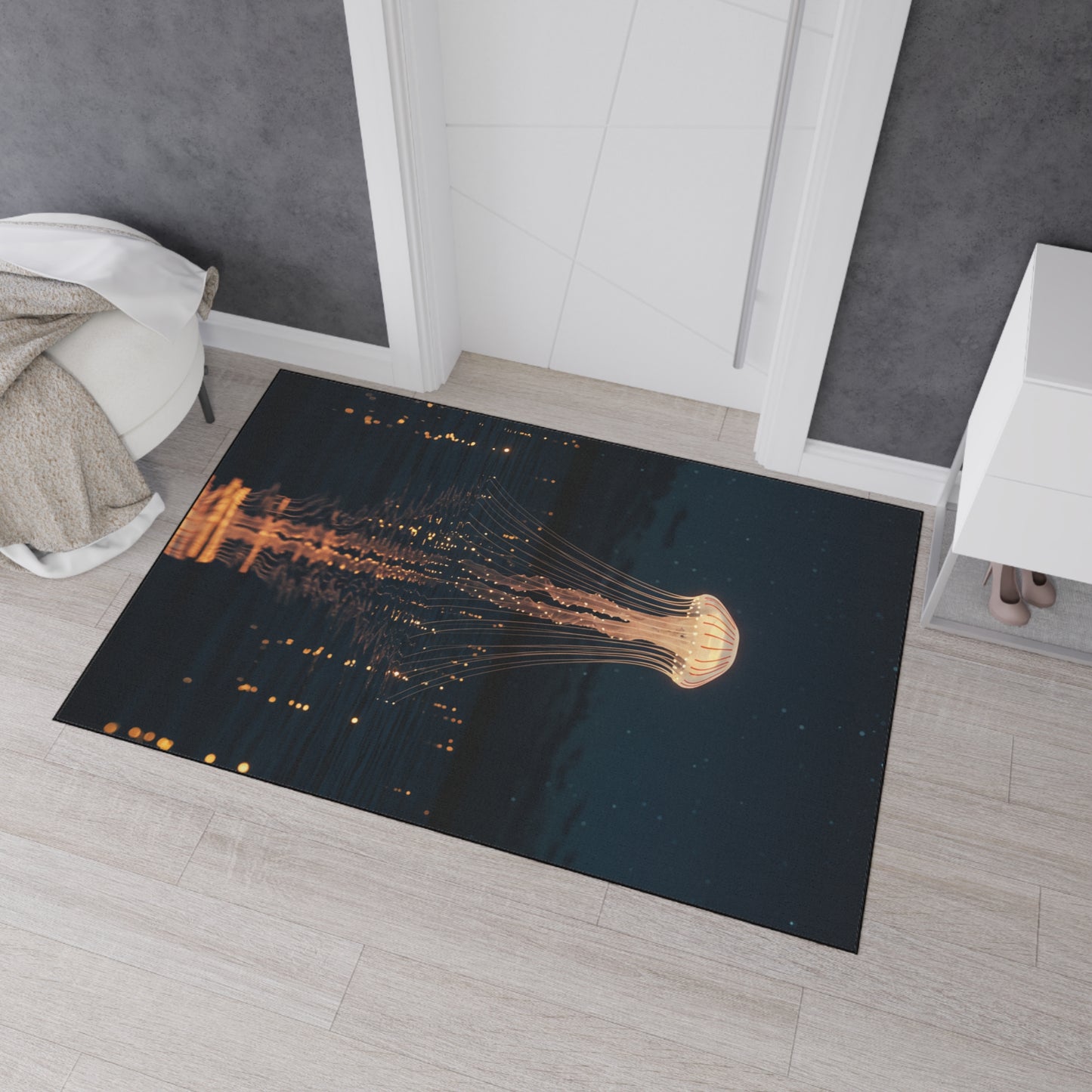 Floor Mat - Jellyfish Lake Design