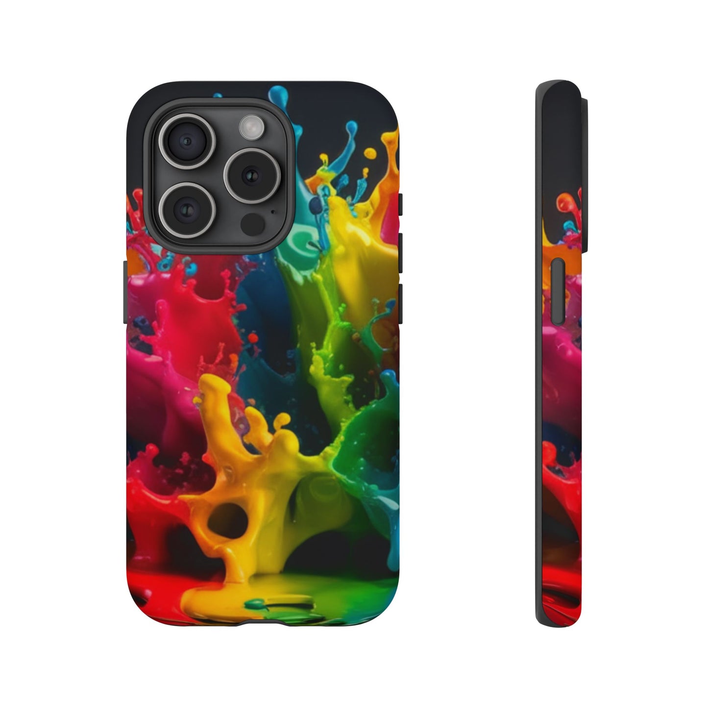 Vibrant Splash iPhone Case - Color Burst iPhone Case