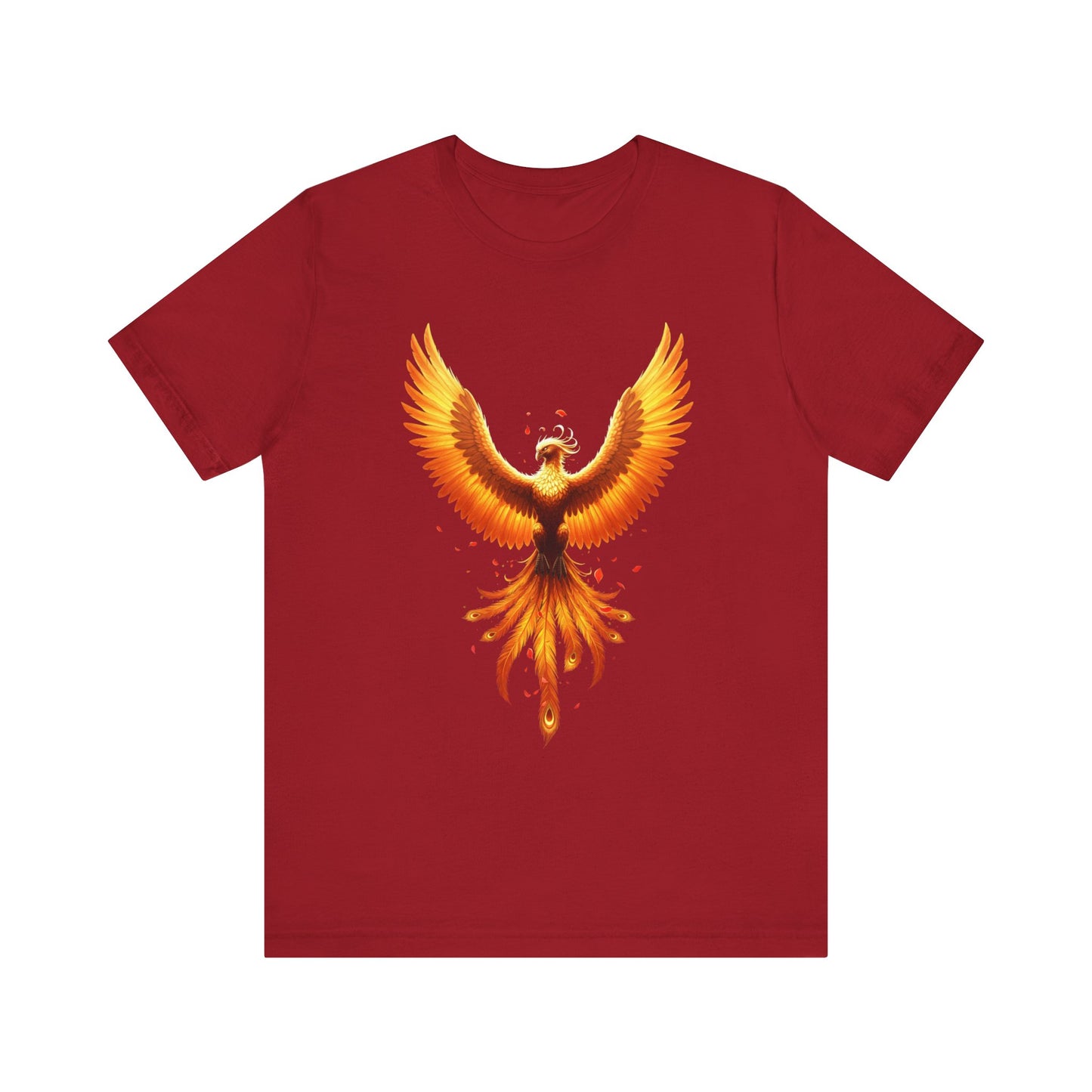 Phoenix Rising Shirt • Fiery Phoenix Graphic Tee • Rebirth Transformation Myth Shirt • Firebird Art Tee • Unisex Gift Tee XS‑5XL