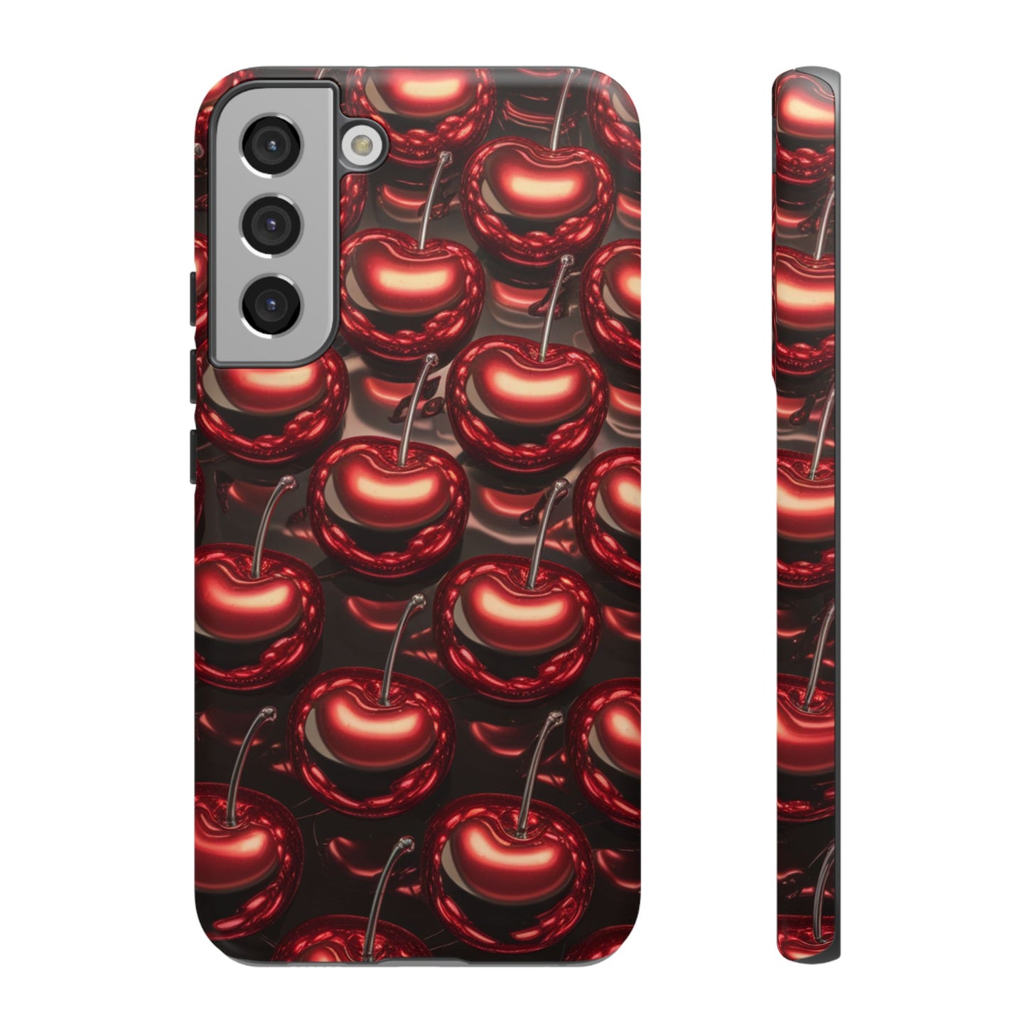 Phone Case - Shiny Cherries Design for Samsung Galaxy