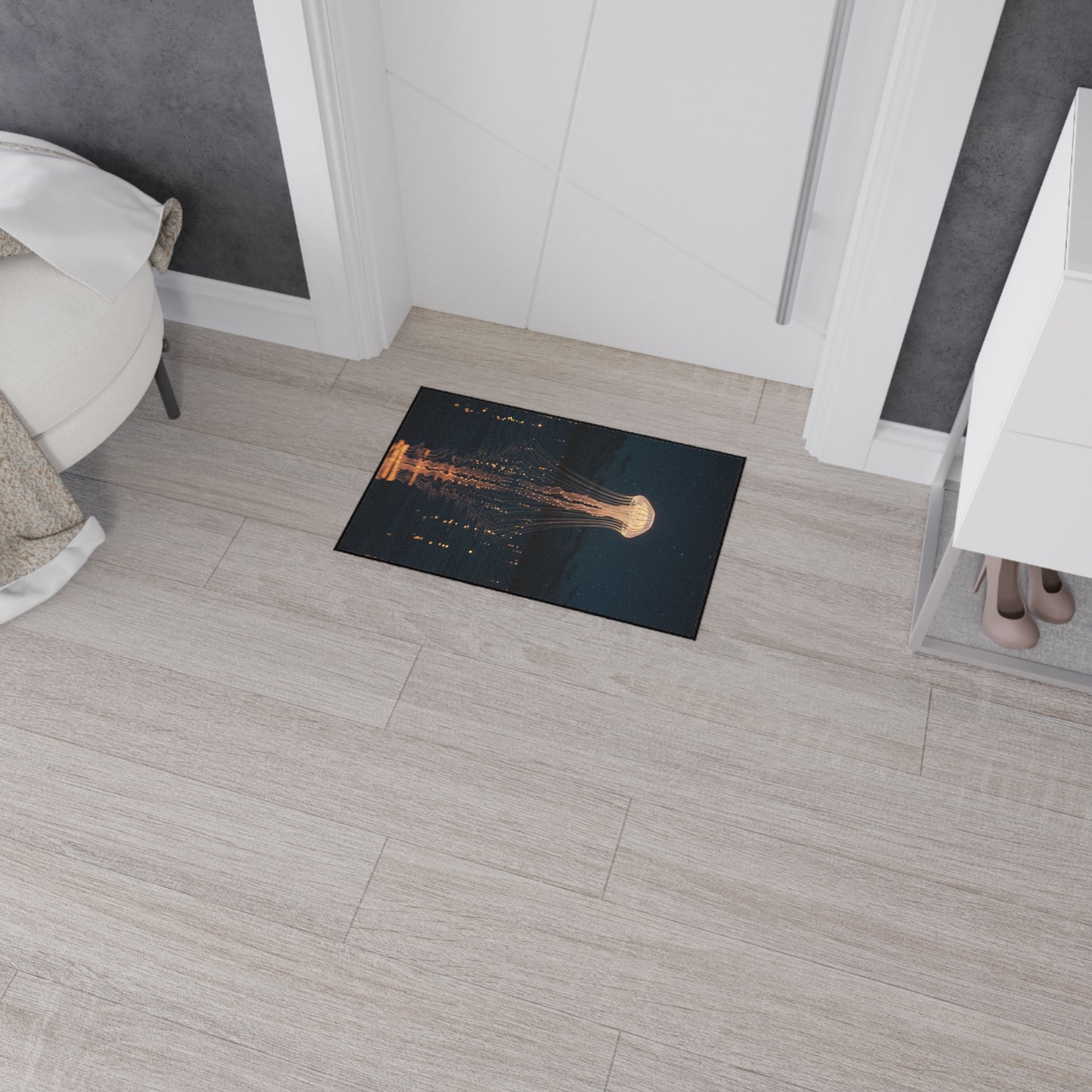 Floor Mat - Jellyfish Lake Design