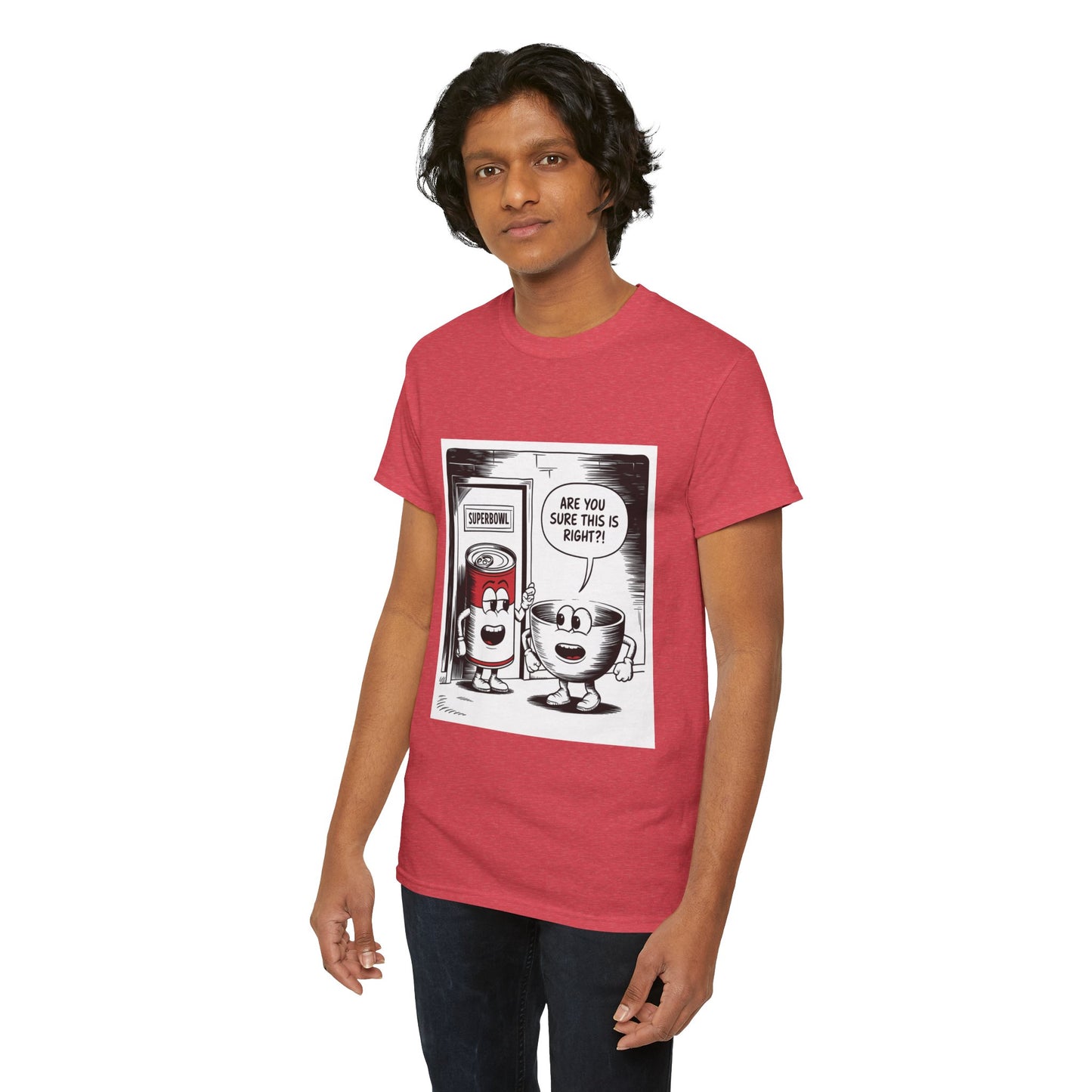 Comic Unisex Tee - Superbowl Design