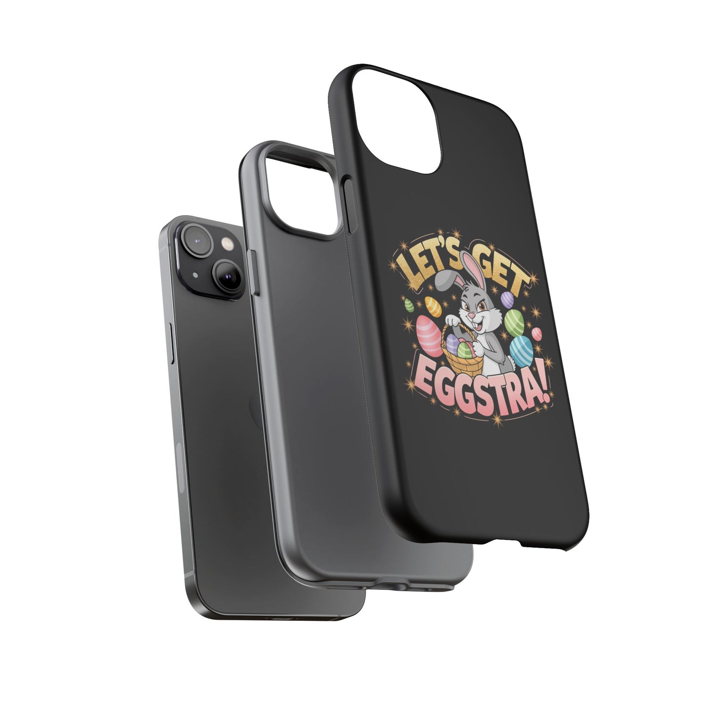 iPhone Case Easter Bunny 'Let's Get Eggstra Phone Case Easter iPhone Case