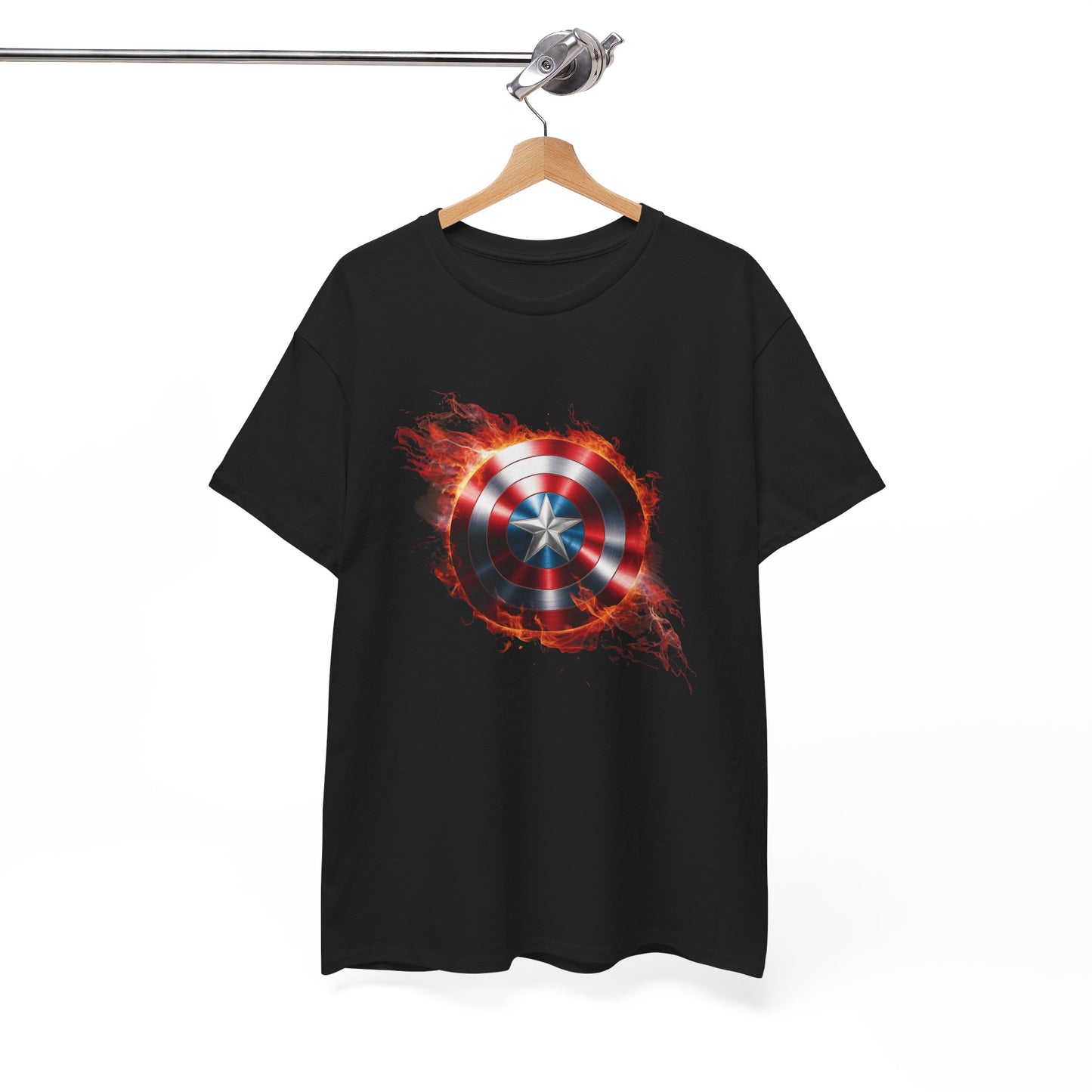 Captain America Flame Tee