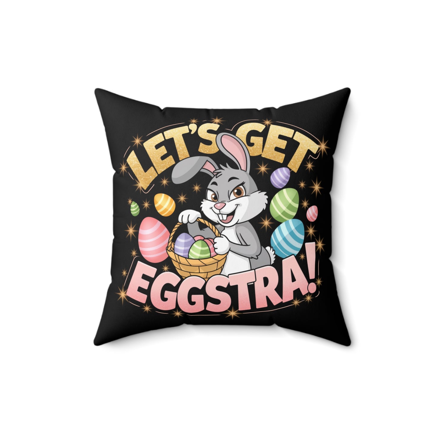 Easter Bunny Pillow Decorative Pillow Easter Decor