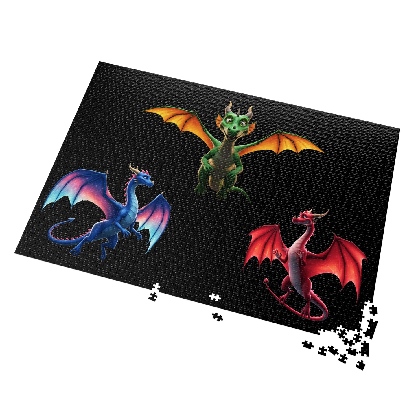 Fantasy Dragon Jigsaw Puzzle in Tin – 252‑2000pc Adult and Kids Puzzle, Family Game Night, Gift for Dragon Lovers, DandD Art Decor