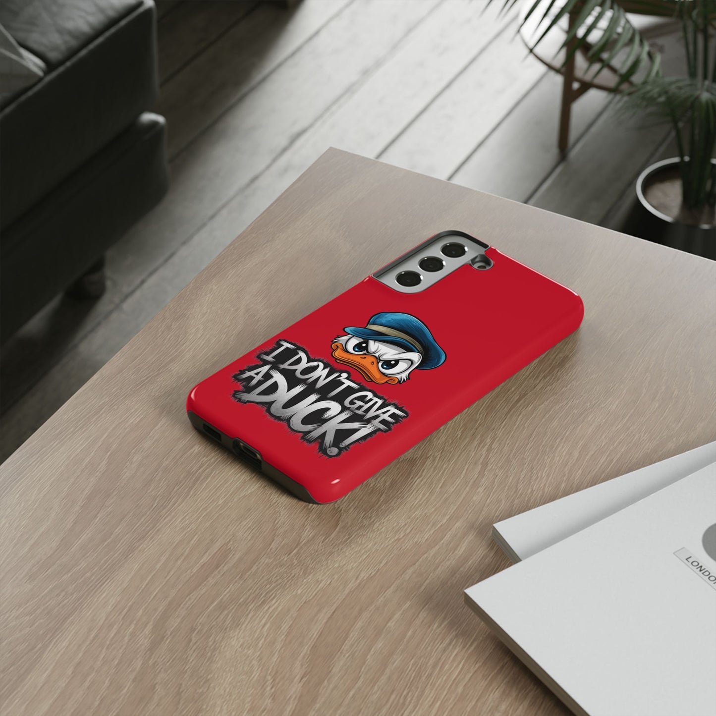 Samsung Tough Case - Angry Duck I Don't Give a Duck