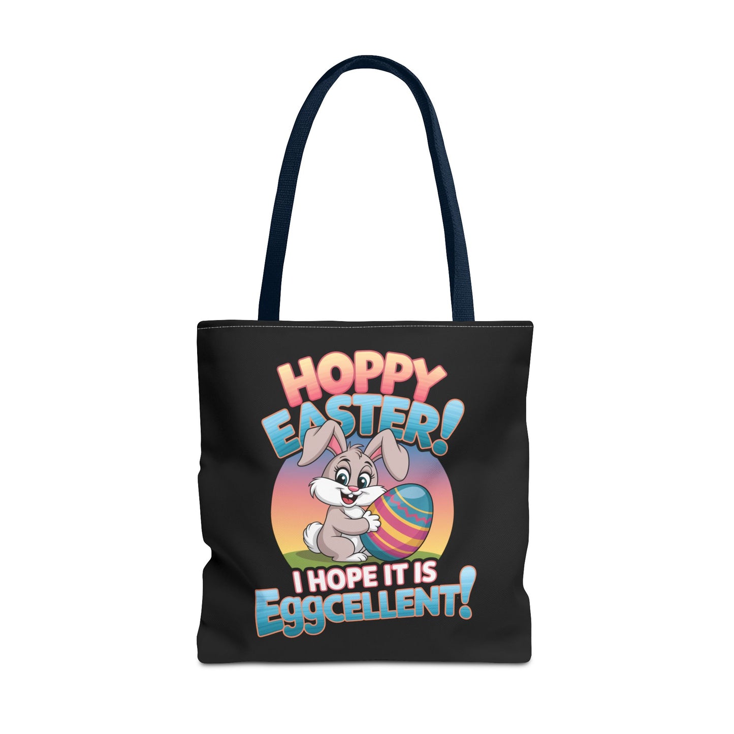 Happy Easter Tote Bag Eggcellent Bunny Design Easter Bag Easter Gift Easter Tote Accessory