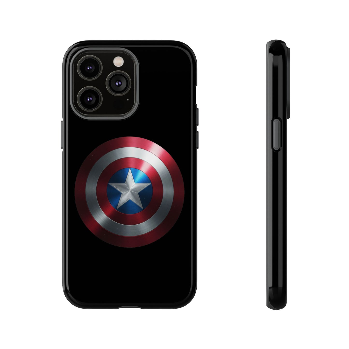 iPhone Case - Captain America Shield Design